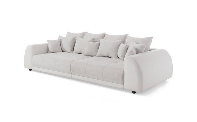 S-Style Möbel Big-Sofa Roma 5 Sitzer Boxspringfederung Lounge Sofa mit viel günstig online kaufen