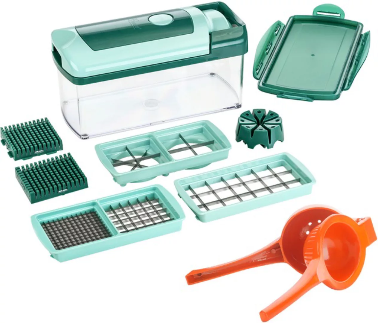 Genius Zerkleinerer »Nicer Dicer Fusion inkl. Zitruspresse groß, Set 11-tlg günstig online kaufen