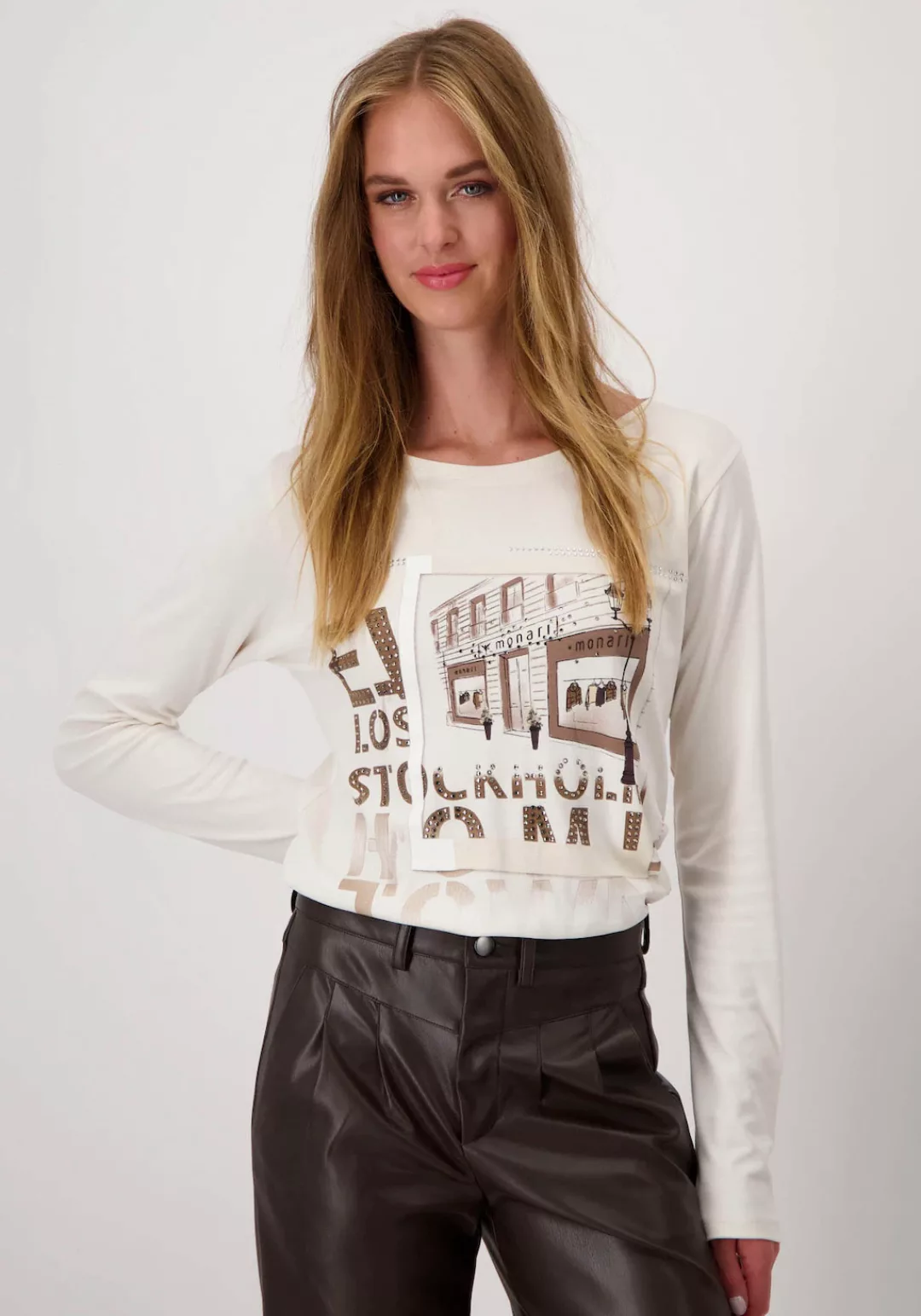 Monari Shirtbluse Pullover günstig online kaufen