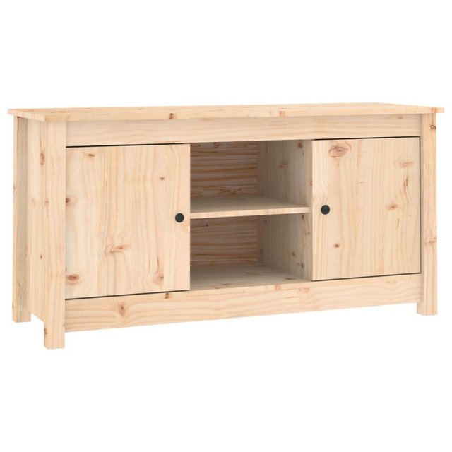 vidaXL TV-Schrank TV-Schrank 103x36,5x52 cm Massivholz Kiefer (1-St) günstig online kaufen