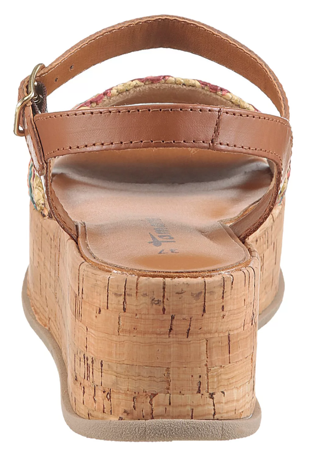 Tamaris Sandalette, Sommerschuh, Sandale, Plateauabsatz mit komfortabler In günstig online kaufen
