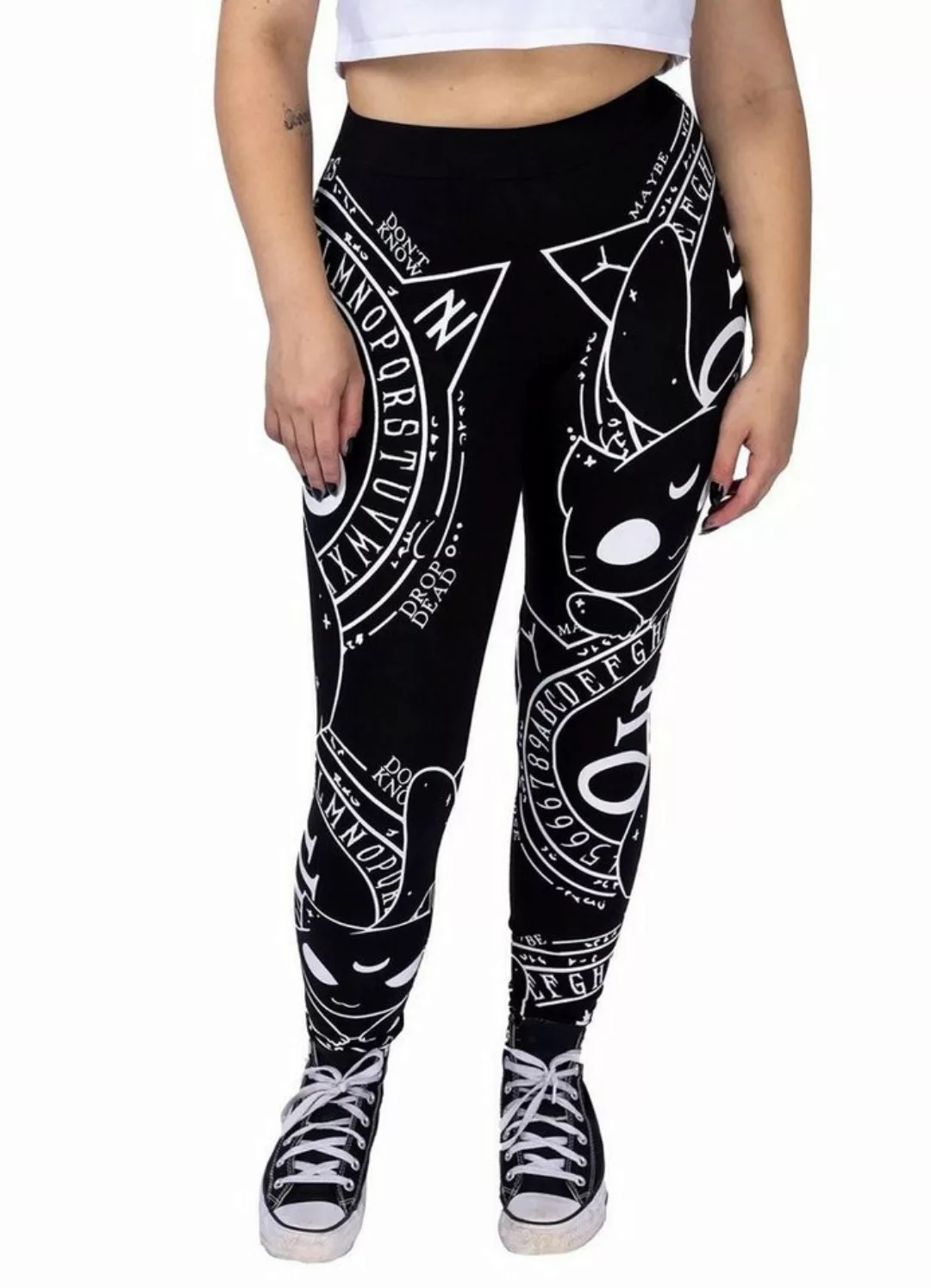 Heartless Leggings Cat Craft Gothic Katze Okkult Kitty Nu Goth günstig online kaufen