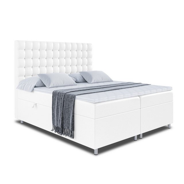 ALTDECOR Boxspringbett VIONE (Multipocket-Matratze H4. H3 Matratze Bonellfe günstig online kaufen