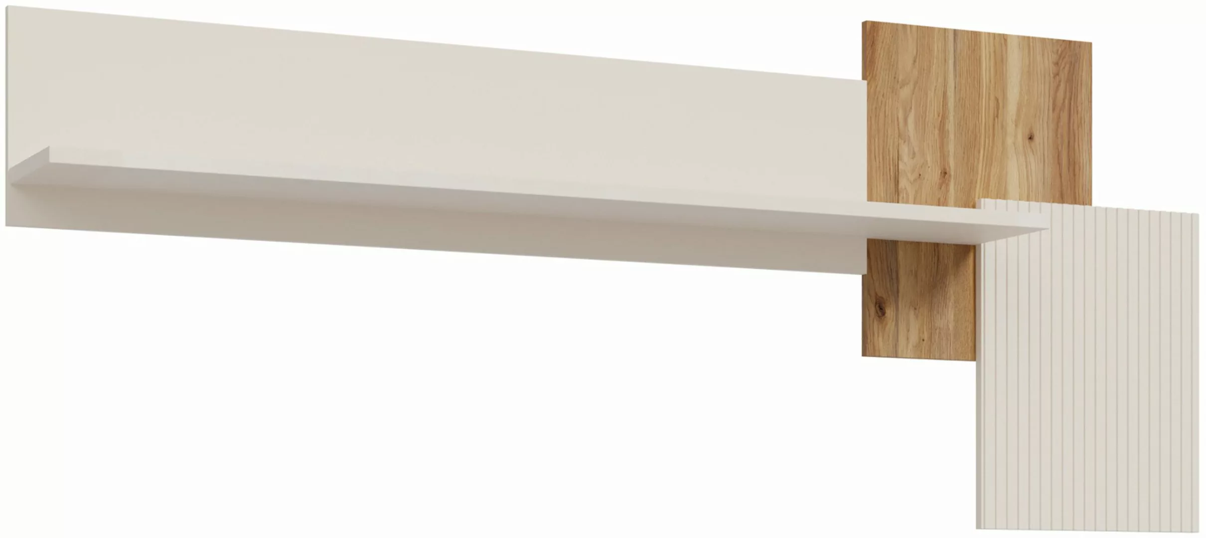 FORTE Wandboard Oak Square, Beleuchtung, zweifarbig, günstig online kaufen