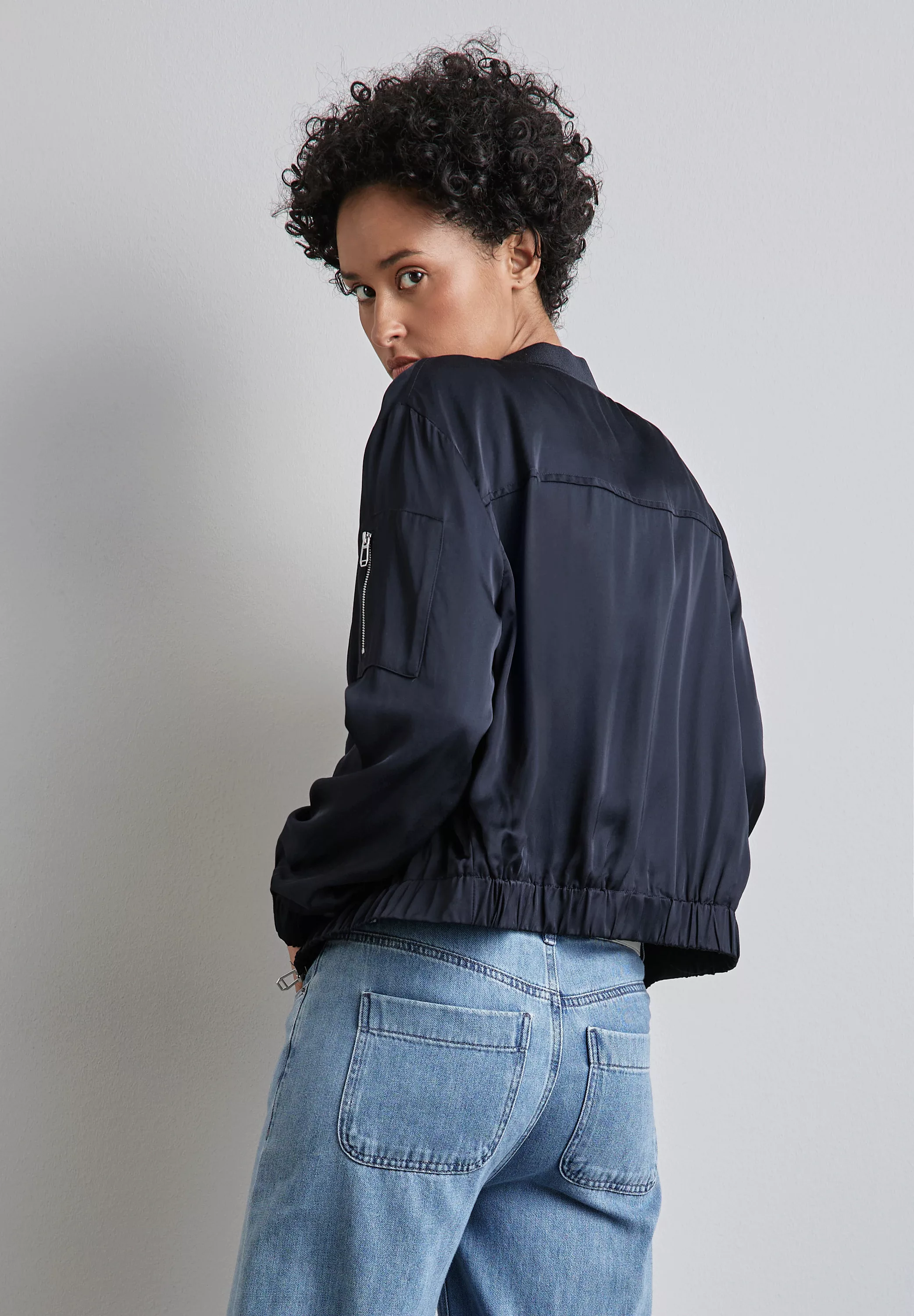 STREET ONE Blouson in Satin-Optik günstig online kaufen