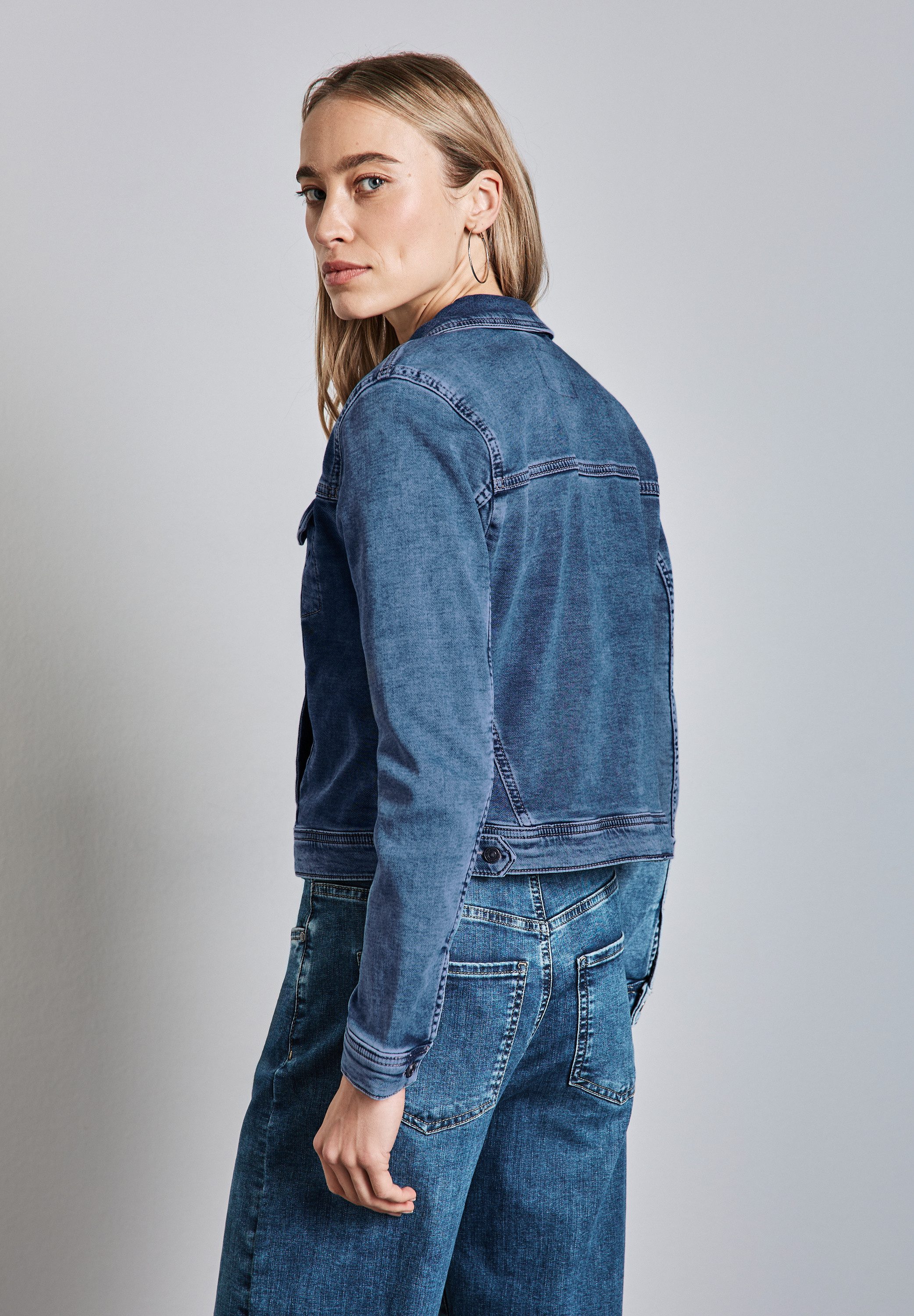 STREET ONE Jeansjacke mit Brusttaschen günstig online kaufen
