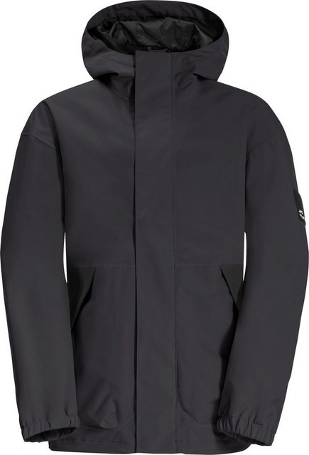 Jack Wolfskin Funktionsjacke TEEN 2L JACKET Y GRANITE BLACK günstig online kaufen