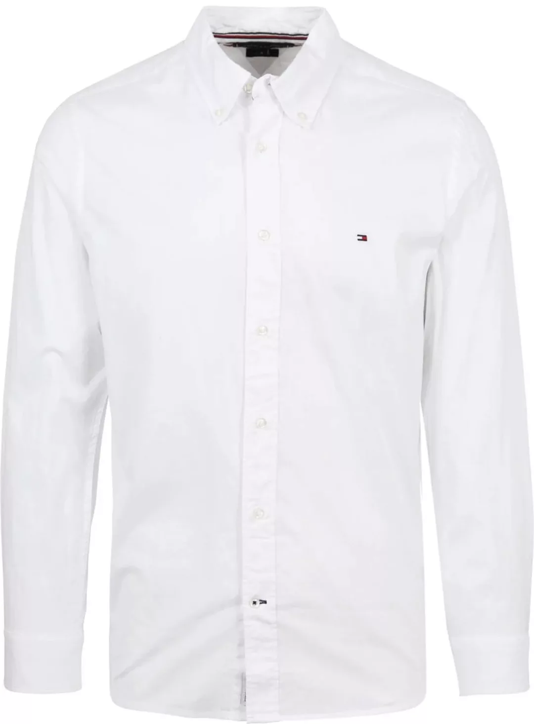Tommy Hilfiger Hemd Flex Weiß - Größe M günstig online kaufen