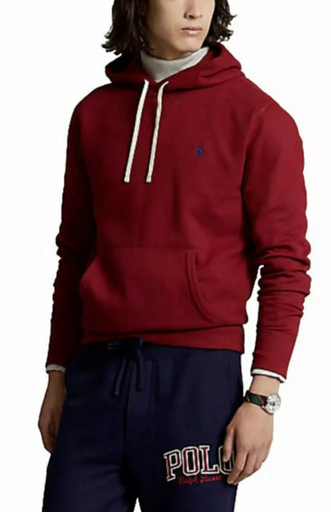 Polo Ralph Lauren Kapuzensweatshirt Gebürstetes Fleece-Kapuzenpullover Swea günstig online kaufen