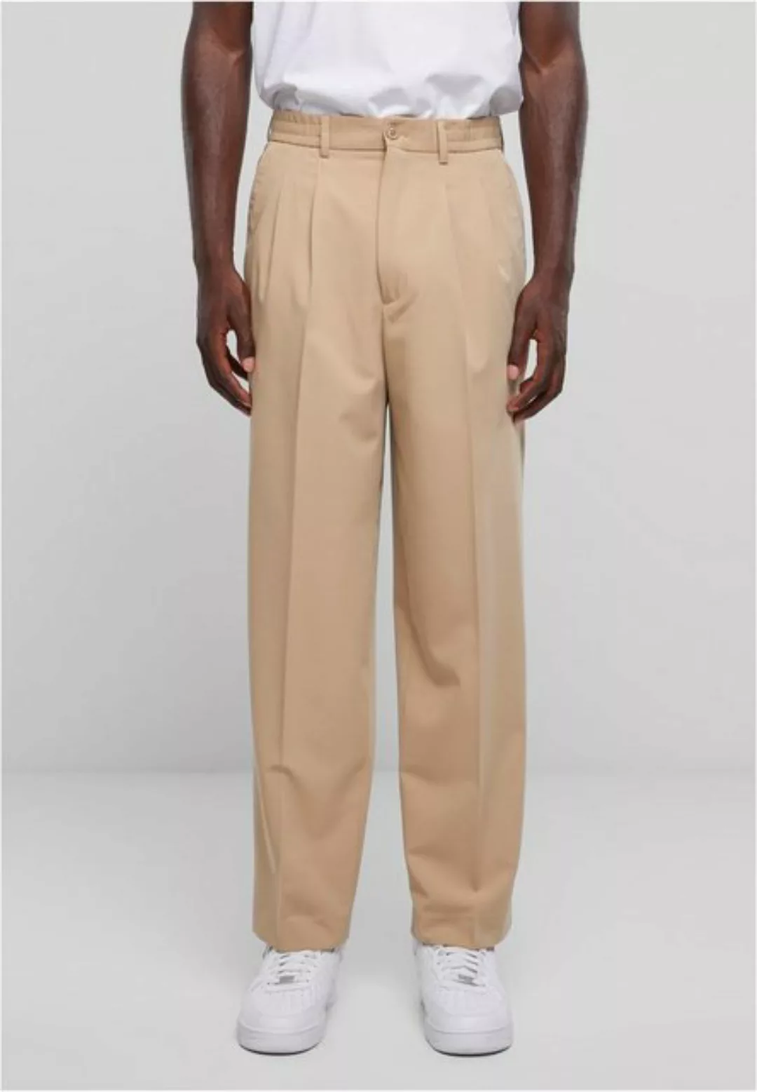 URBAN CLASSICS Stoffhose "Urban Classics Herren Wide Fit Pants", (1 tlg.) günstig online kaufen