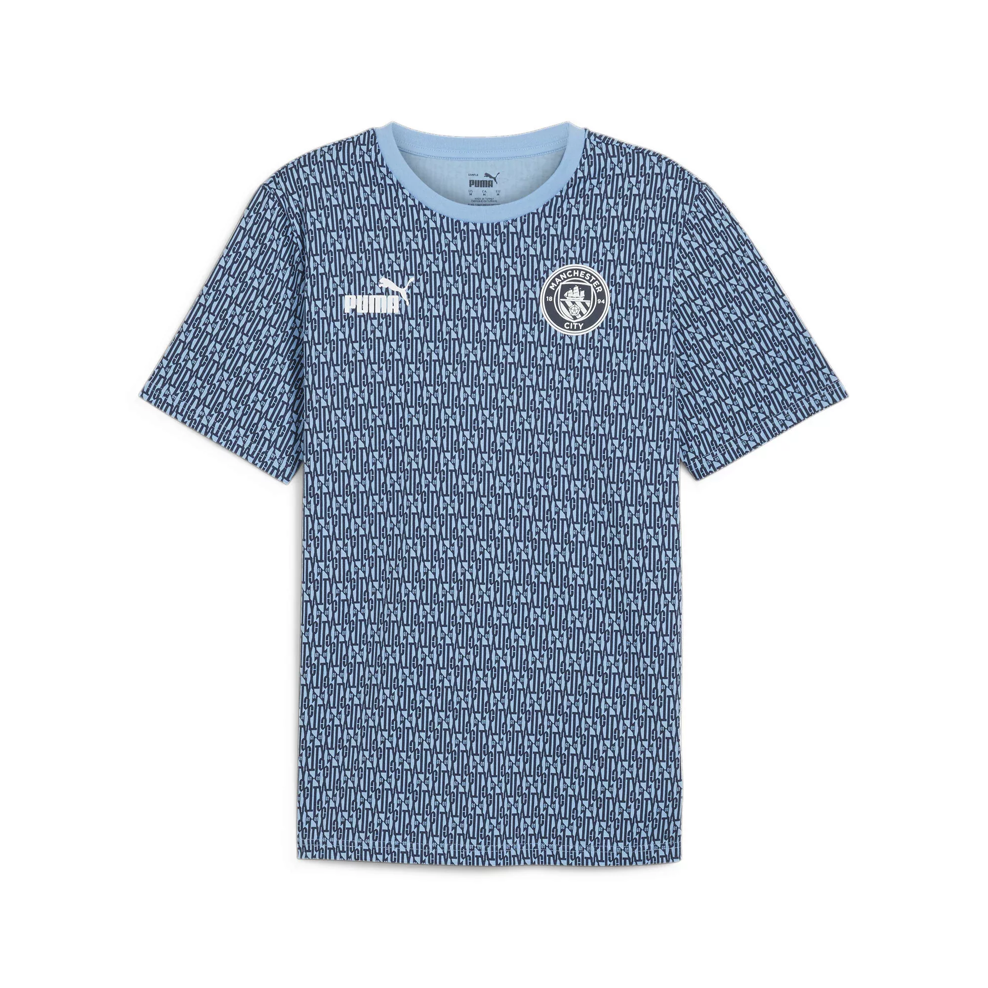 PUMA T-Shirt "Manchester City ftblCULTURE T-Shirt mit Allover-Print Herren" günstig online kaufen