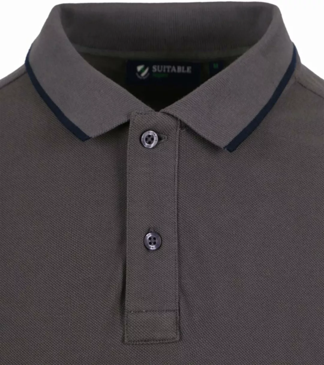 Suitable Respect Poloshirt Tip Ferry Anthrazit - Größe XL günstig online kaufen