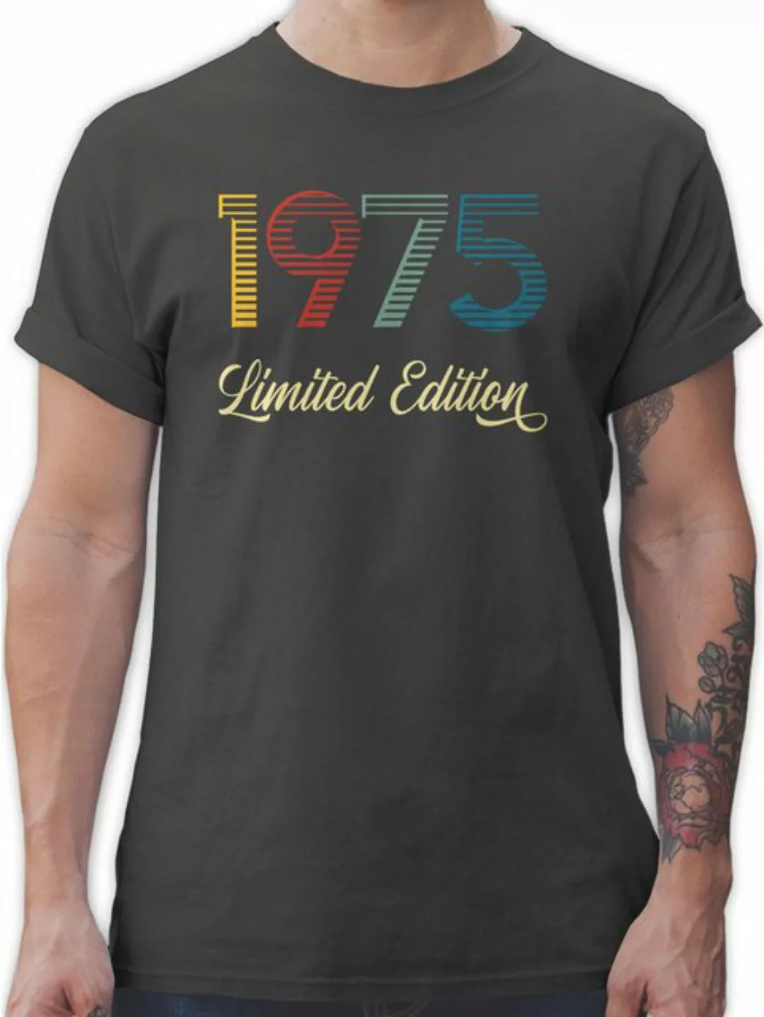 Shirtracer T-Shirt Limited Edition 1975 50. Geburtstag günstig online kaufen