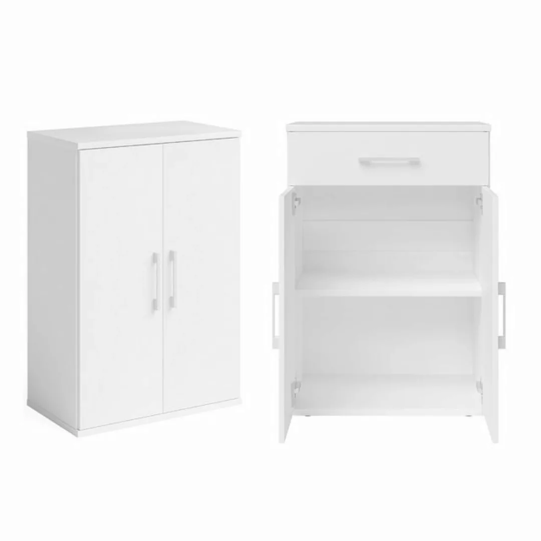 Bellamio Mehrzweckschrank Apol (88 cm Höhe mit 2 Fächern und 1 Schublade) r günstig online kaufen