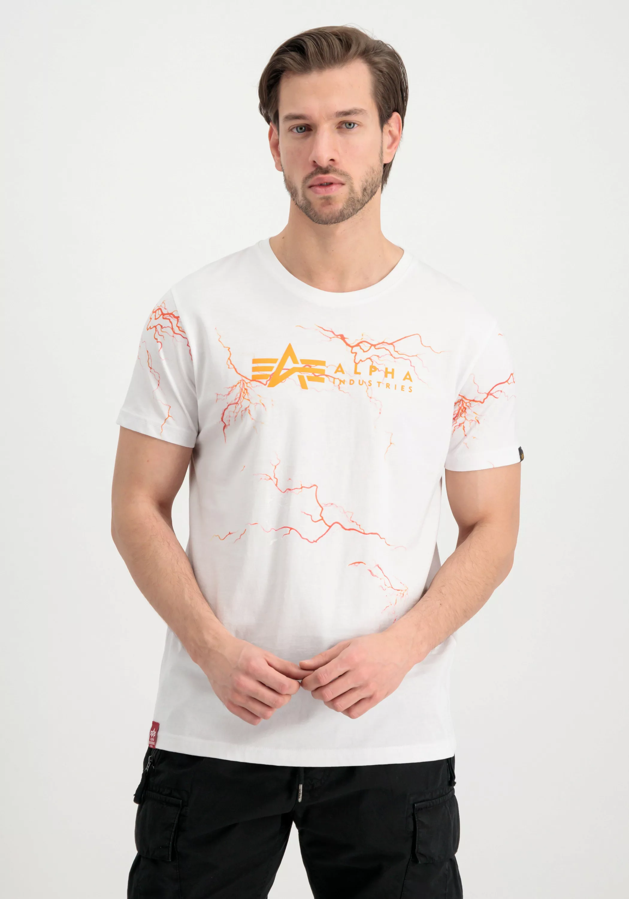 Alpha Industries T-Shirt "Alpha Industries Men - T-Shirts Lightning AOP T" günstig online kaufen