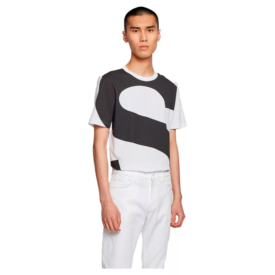 Boss Tiburt Langarm-t-shirt M Open White günstig online kaufen