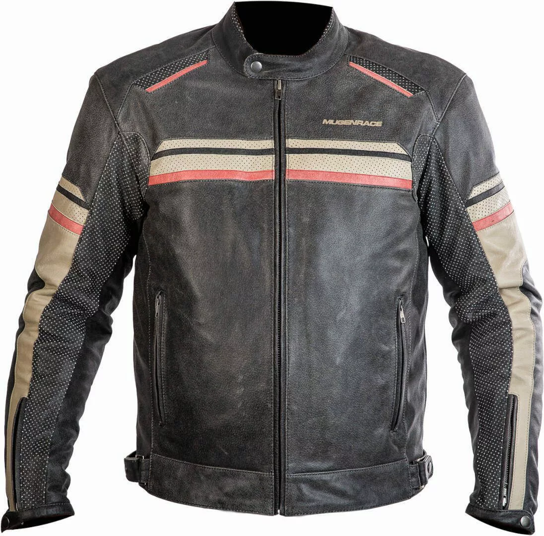 MUGENRACE Motorradjacke Loksait Motorrad Lederjacke protektoren günstig online kaufen