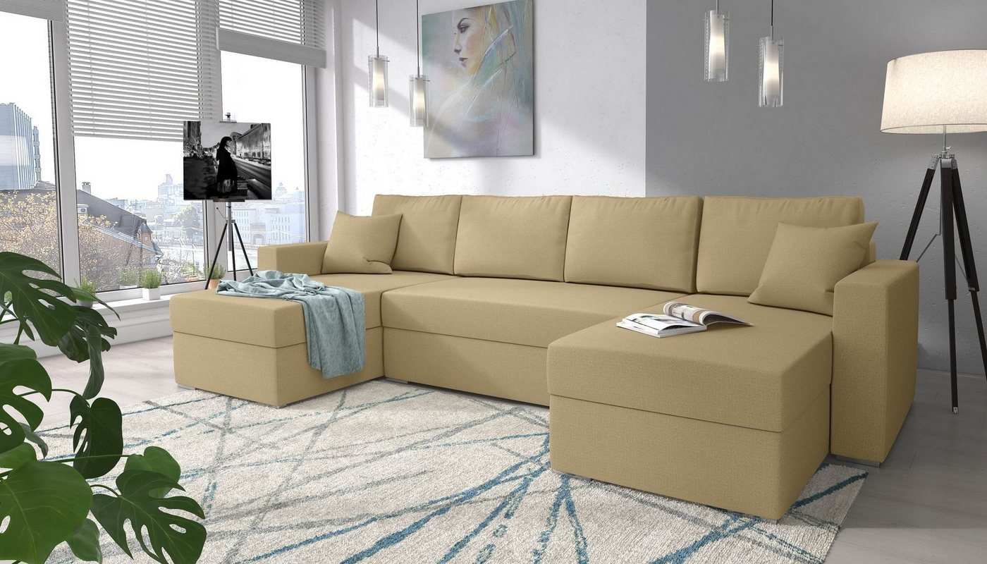 99rooms Wohnlandschaft Rubicon, U-Form, Sofa, Design günstig online kaufen