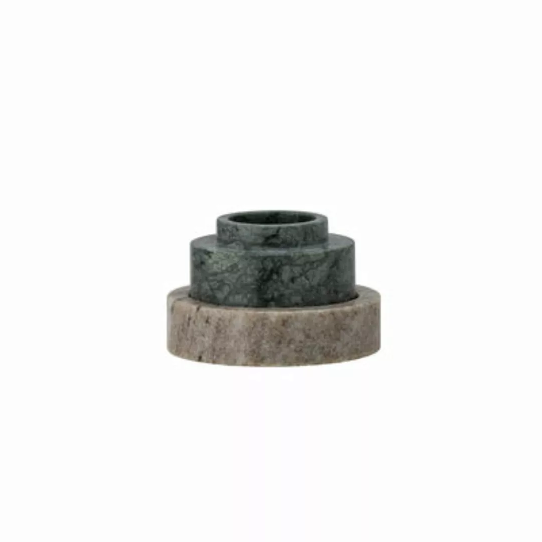 Kerzenleuchter Dalin stein grün / Ø 10 x H 5 cm - Marmor - Bloomingville - günstig online kaufen