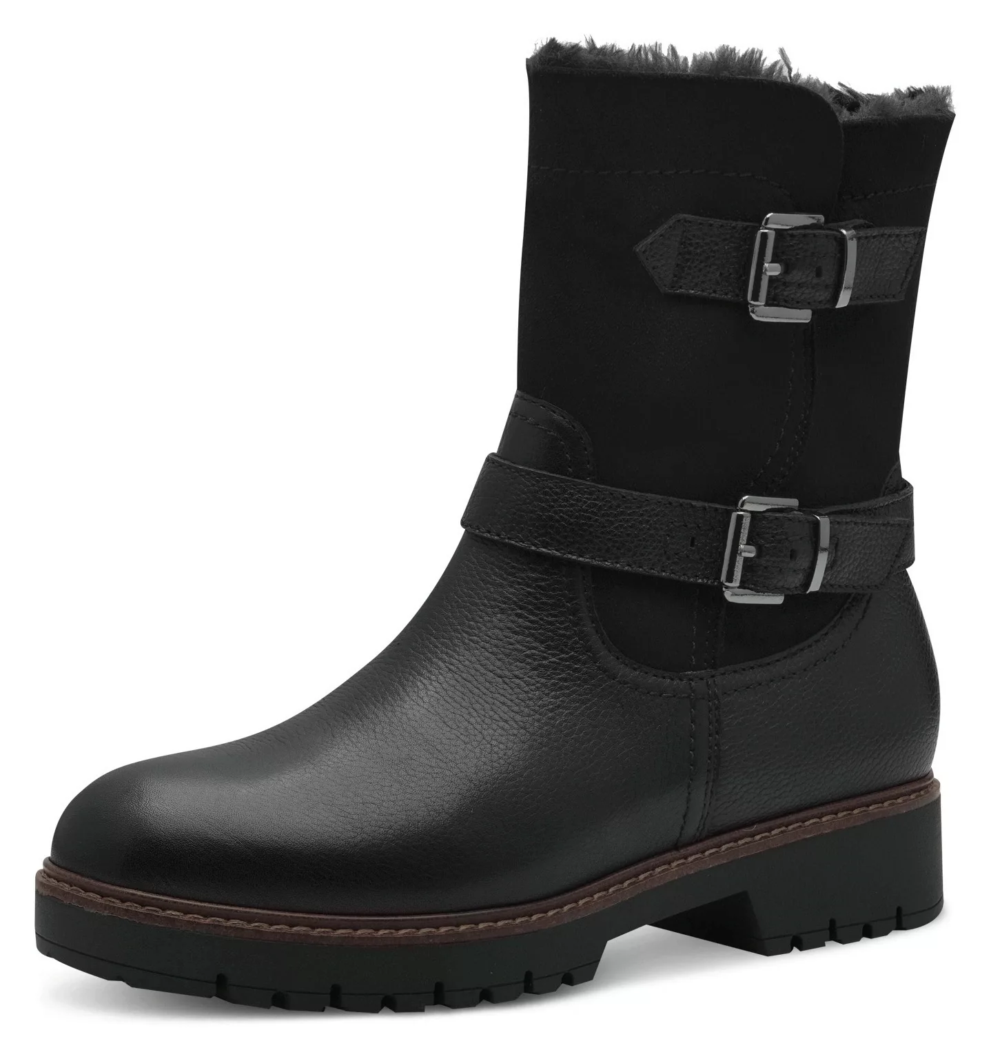 Tamaris Winterstiefelette, Blockabsatz, Winterboots mit Touch IT-Ausstattun günstig online kaufen