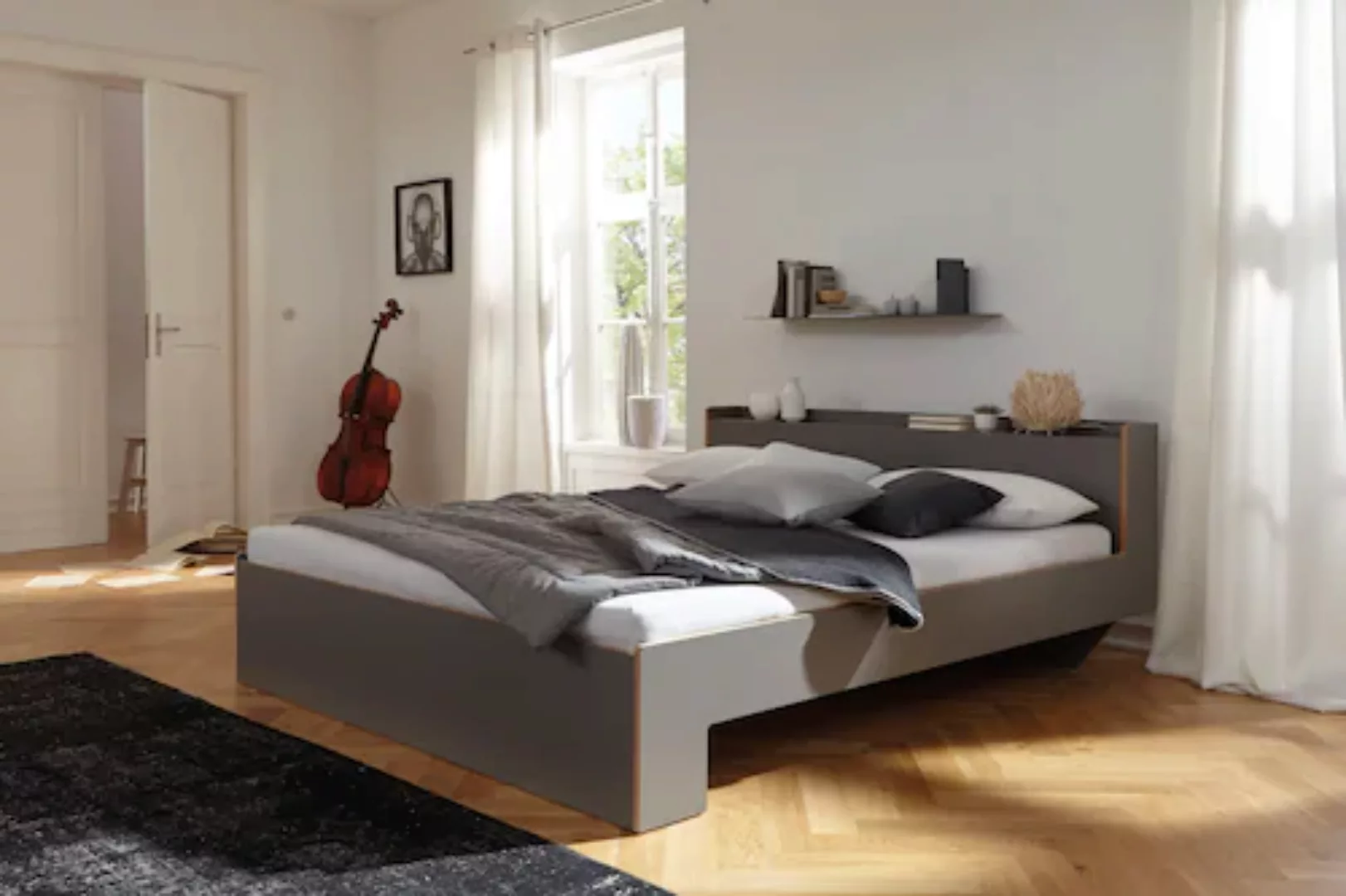 Müller SMALL LIVING Bett »NOOK«, in vier Breiten, Design by Michael Hilgers günstig online kaufen