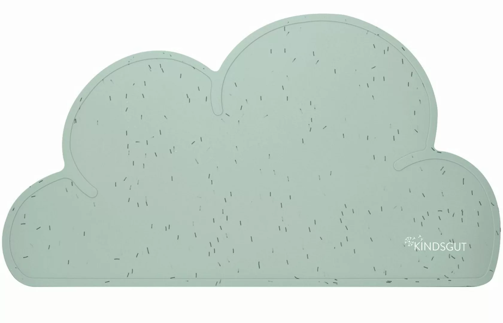 KINDSGUT Platzset Platzdeckchen Wolke, umweltfreundlich, Aquamarin günstig online kaufen
