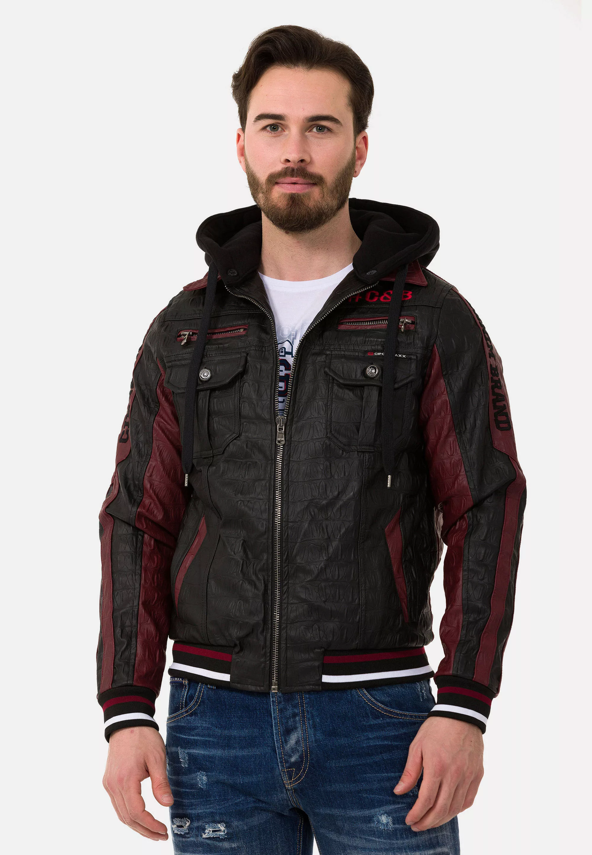 Cipo & Baxx Outdoorjacke, in extravagantem Look günstig online kaufen