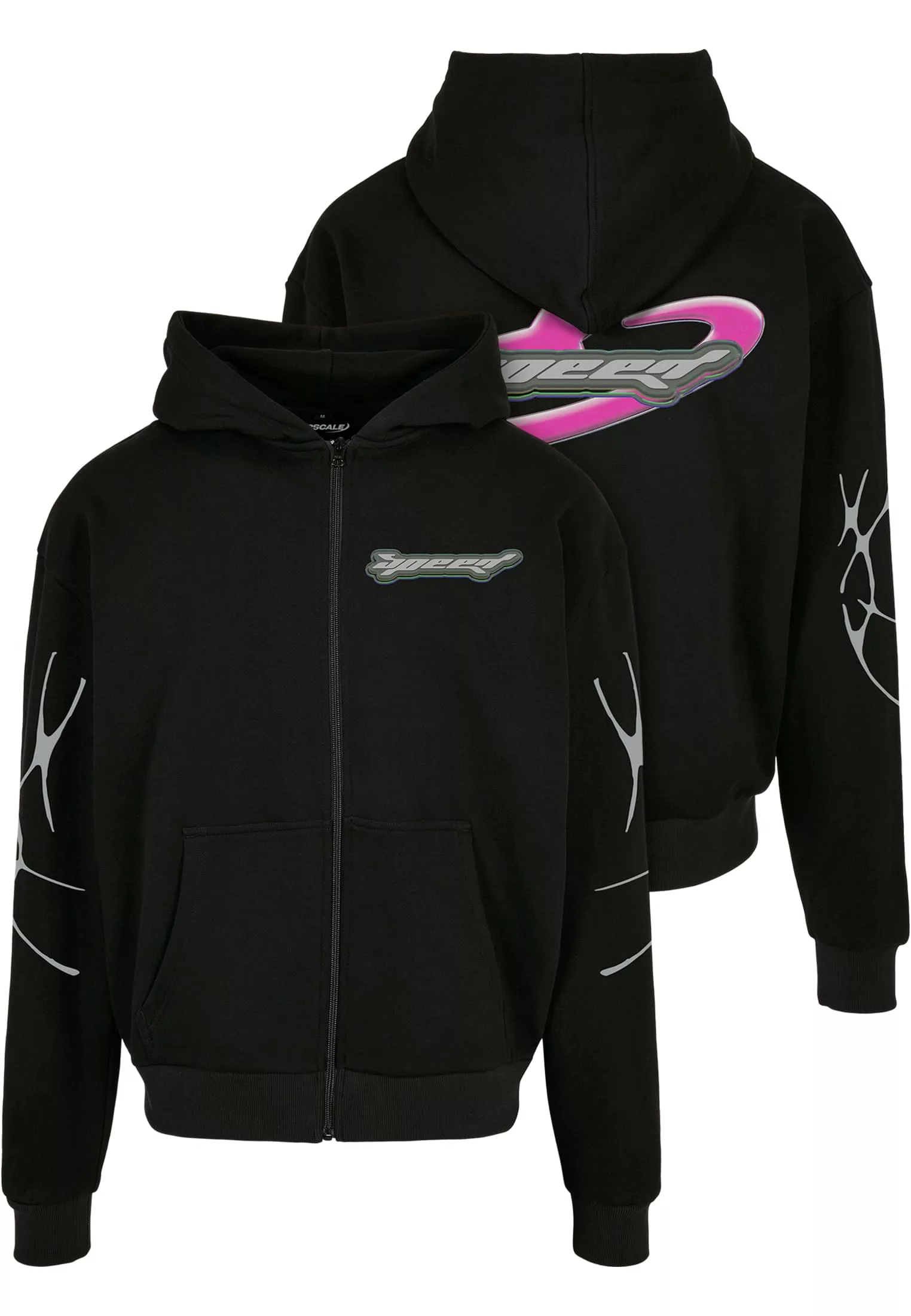 Upscale by Mister Tee Sweatjacke "Upscale by Mister Tee Herren Speed Logo Z günstig online kaufen