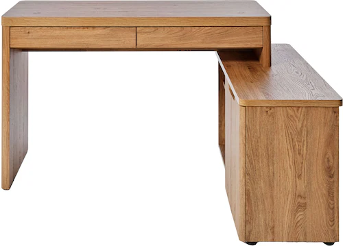 Jahnke Eckschreibtisch "LIBRE C 155 E", (1 St.), wechselseitig montierbar, günstig online kaufen