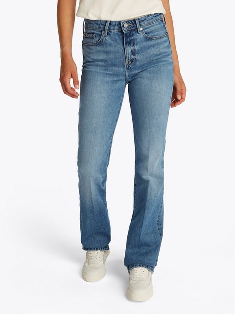 Tommy Hilfiger Bootcut-Jeans Bootcut Regular Waist mittlere normale Leibhöh günstig online kaufen