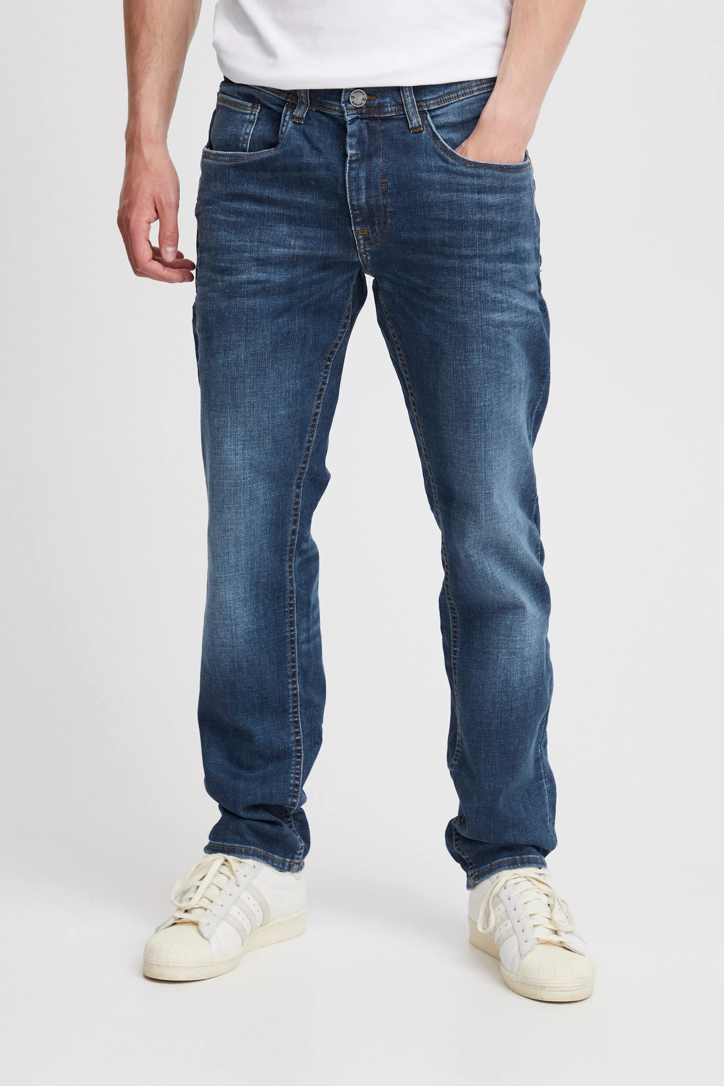 Blend Slim-fit-Jeans Slim Fit Jeans Basic Denim Hose Stoned Washed TWISTER günstig online kaufen