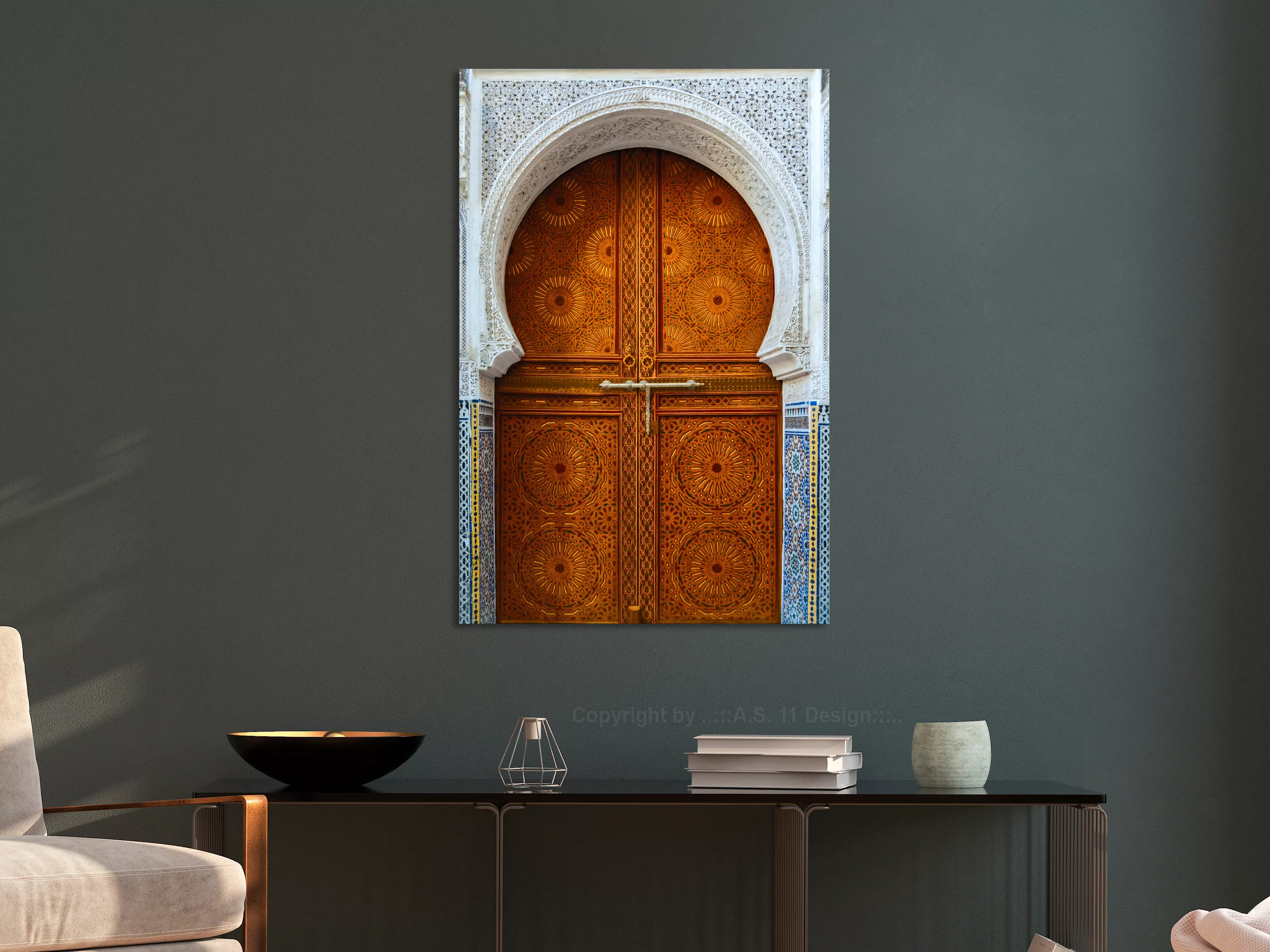 Wandbild - Door Of Dreams (1 Part) Vertical günstig online kaufen