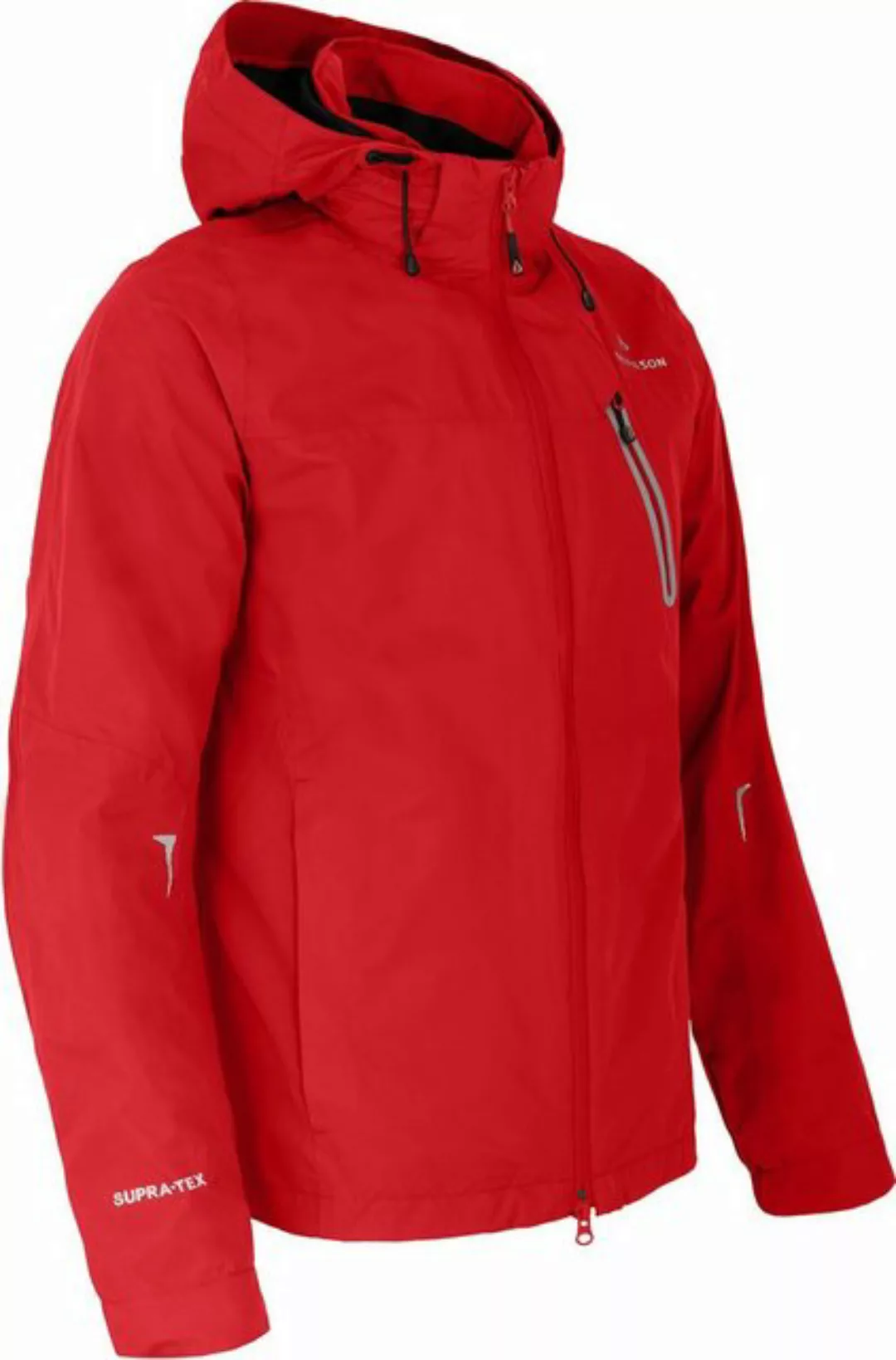 Bergson Outdoorjacke MOORE Herren Rad-Regenjacke, Netzfutter, 12000 mm Wass günstig online kaufen