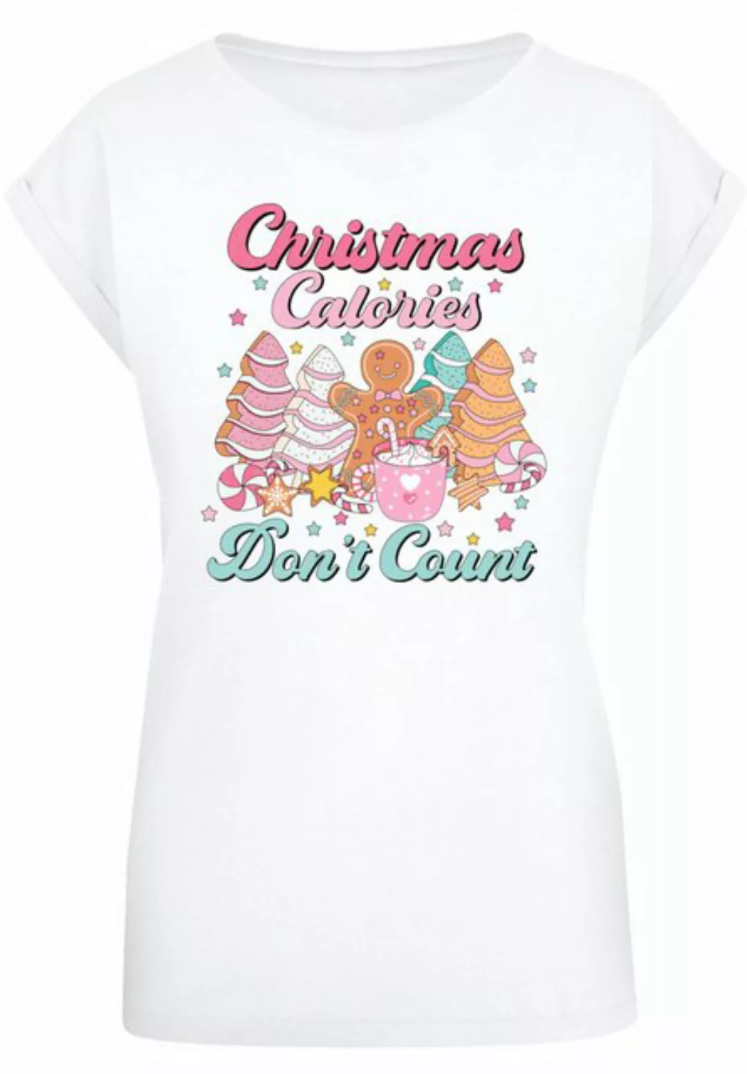 F4NT4STIC T-Shirt Weihnachten Dont Count Candy Premium Qualität, Weihnachts günstig online kaufen