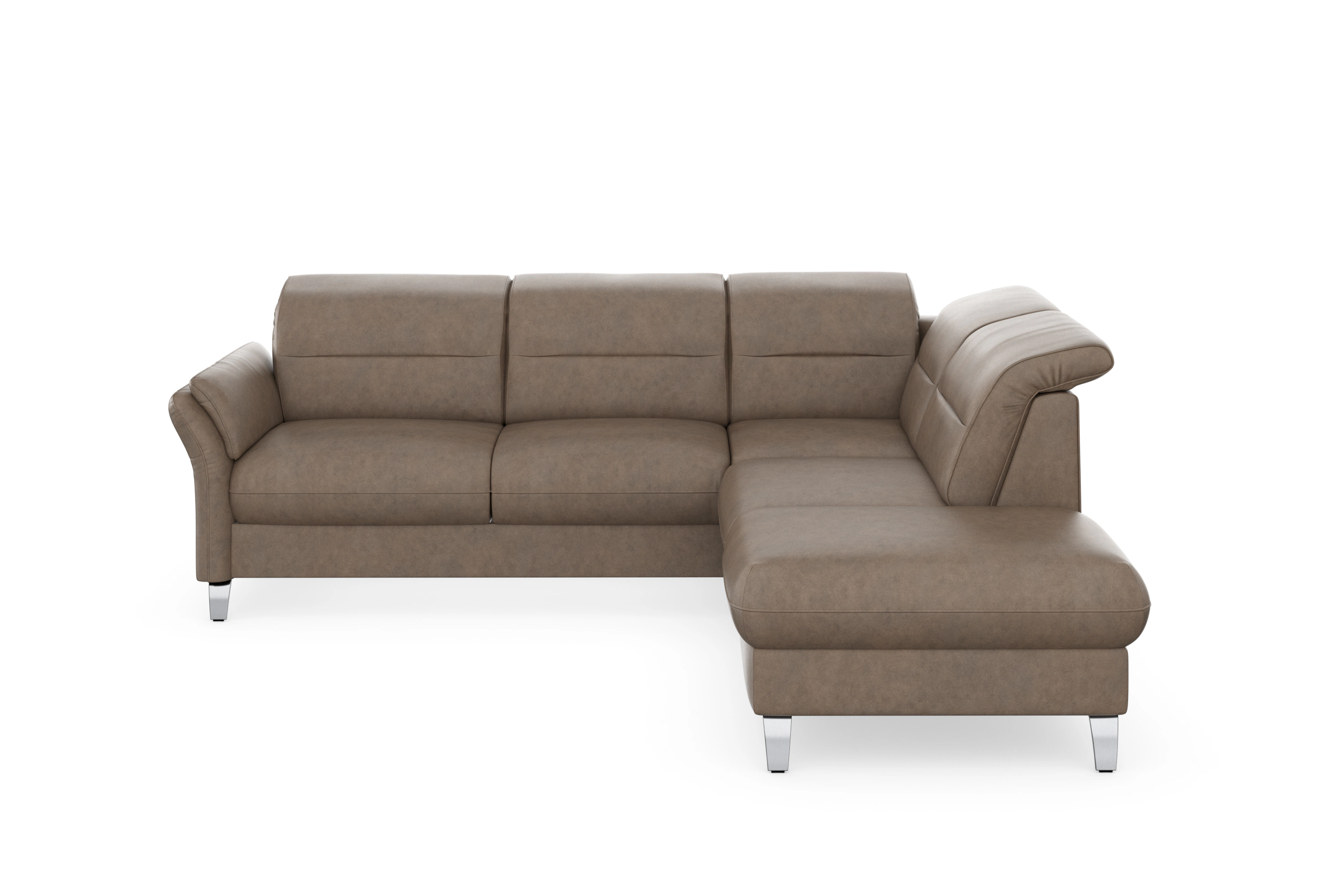 sit&more Ecksofa Grenoble L-Form mit Federkern, wahlweise mit Bettfunktion, günstig online kaufen