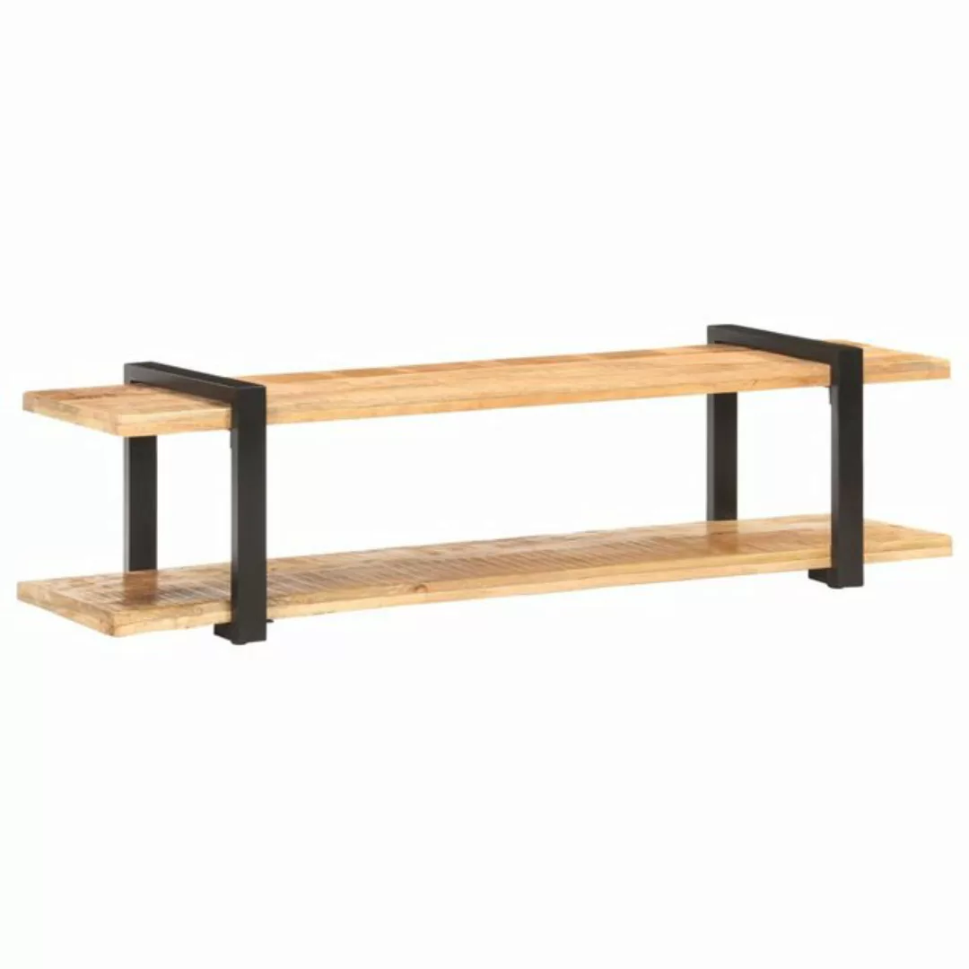 vidaXL TV-Schrank TV-Schrank 160x40x40 cm Raues Mango-Massivholz Lowboard günstig online kaufen