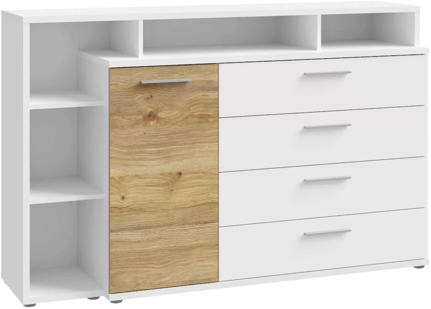 FORTE Kombikommode "MAYACUS", modernes Sideboard, Stauraum, 4 Schubkästen, günstig online kaufen