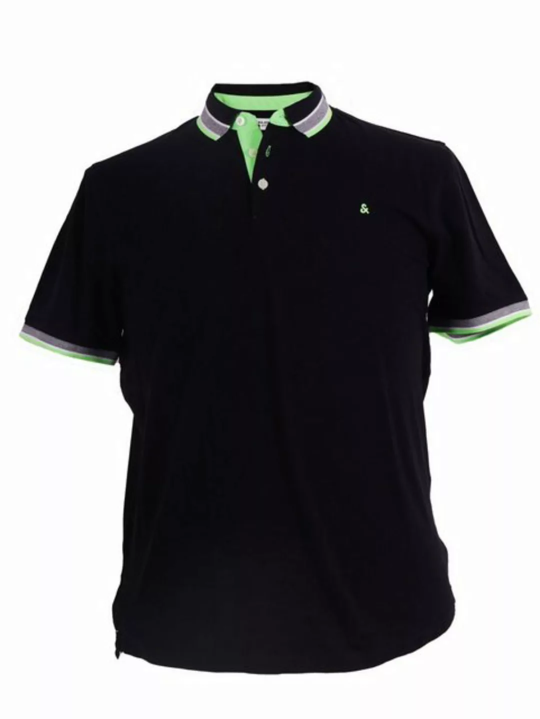 Jack & Jones Poloshirt Polo von Jack & Jones in XXL Größen, schwarz günstig online kaufen