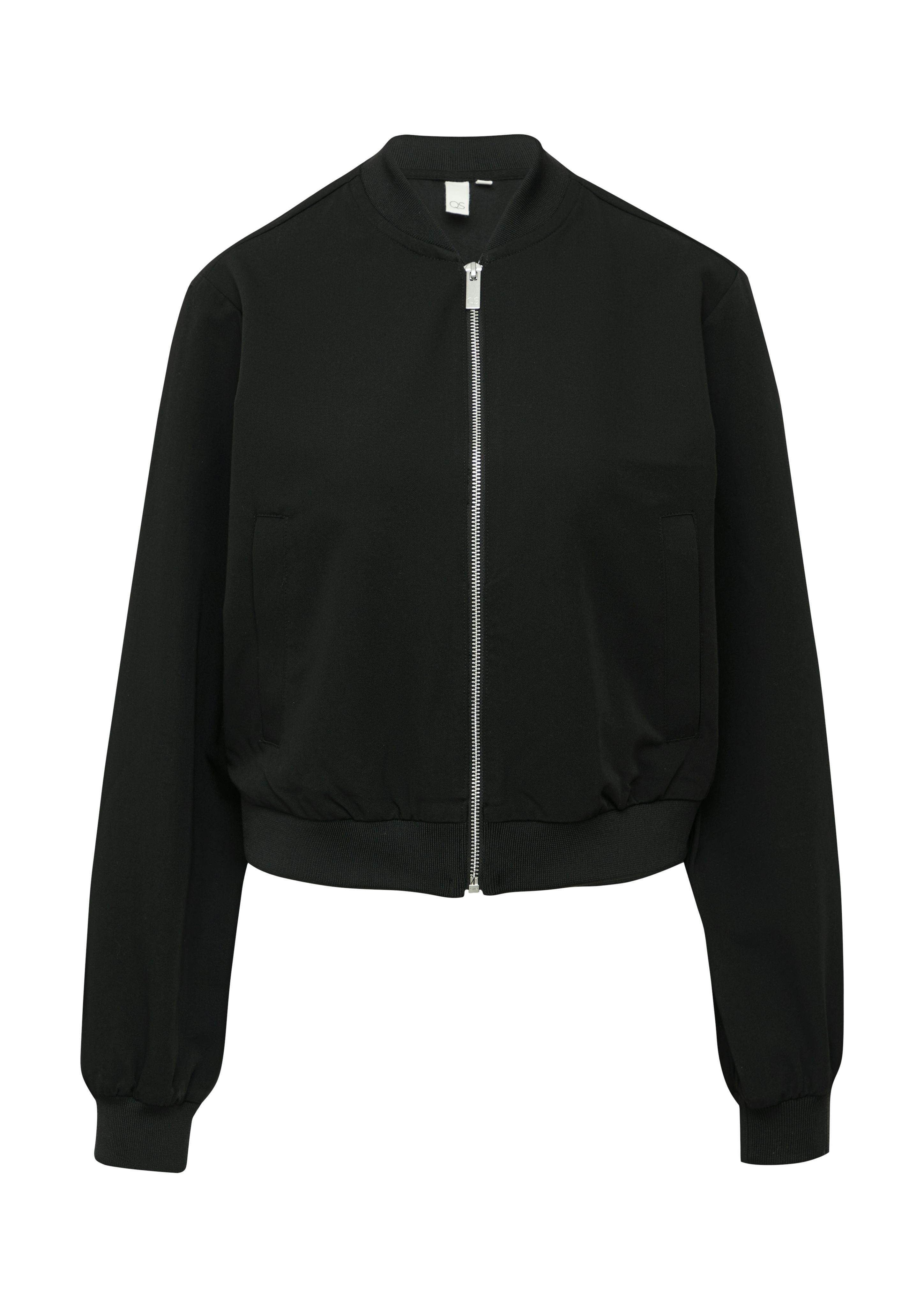 QS Blouson, mit Rippbündchen günstig online kaufen