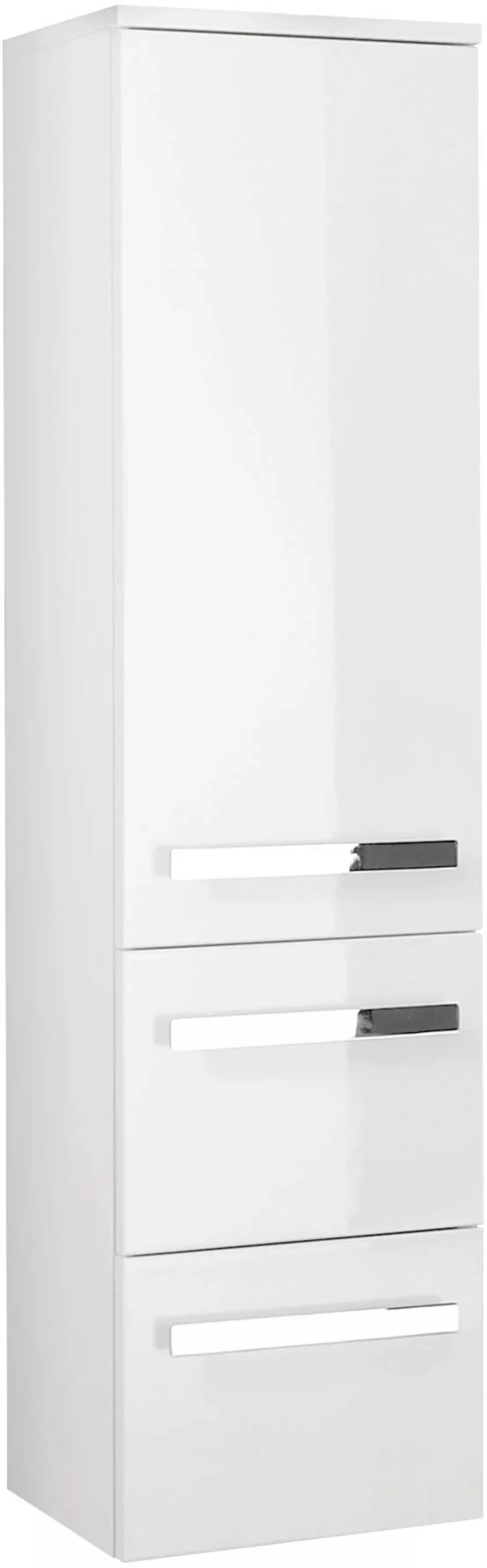 Saphir Midischrank "Serie 4005 Badschrank 30cm breit, 1 Tür, 2 Schubladen, günstig online kaufen