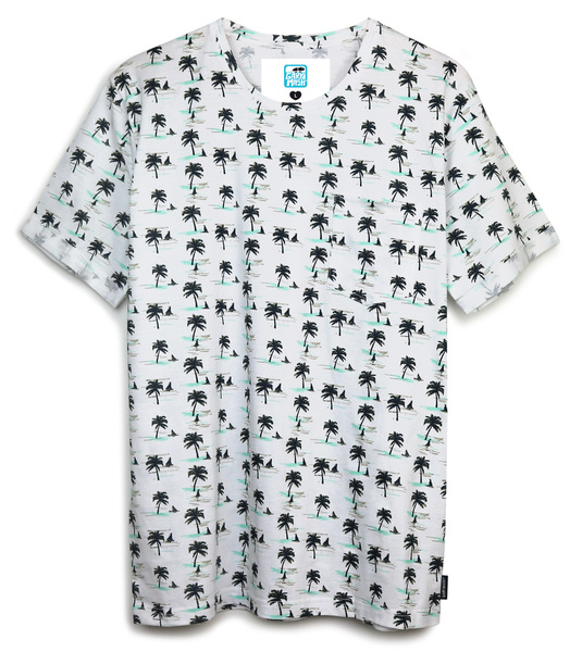 T-shirt Miami Palmen Aus Bio-baumwolle günstig online kaufen