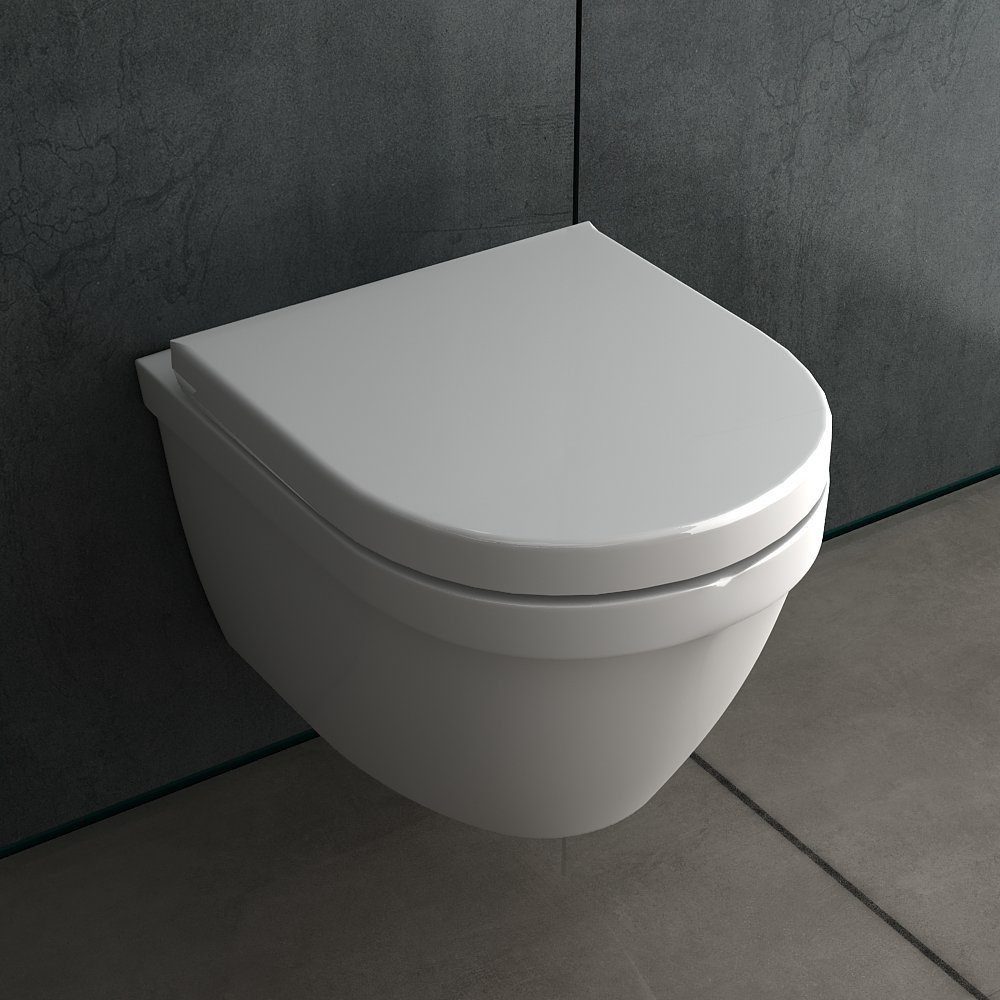 Alpenberger Tiefspül-WC - Wand WC Spülrandlos, günstig online kaufen