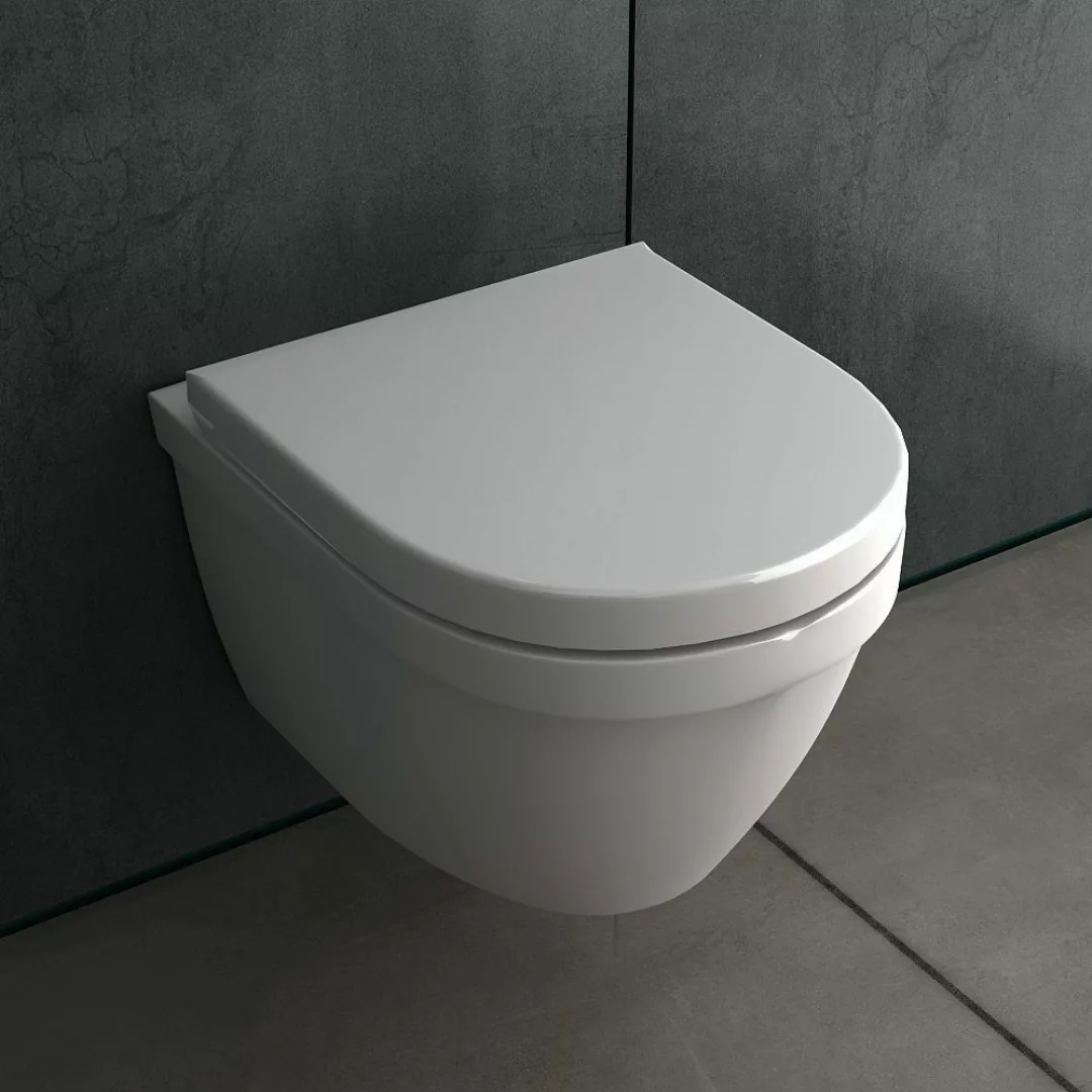 Alpenberger Tiefspül-WC - Wand WC Spülrandlos, günstig online kaufen