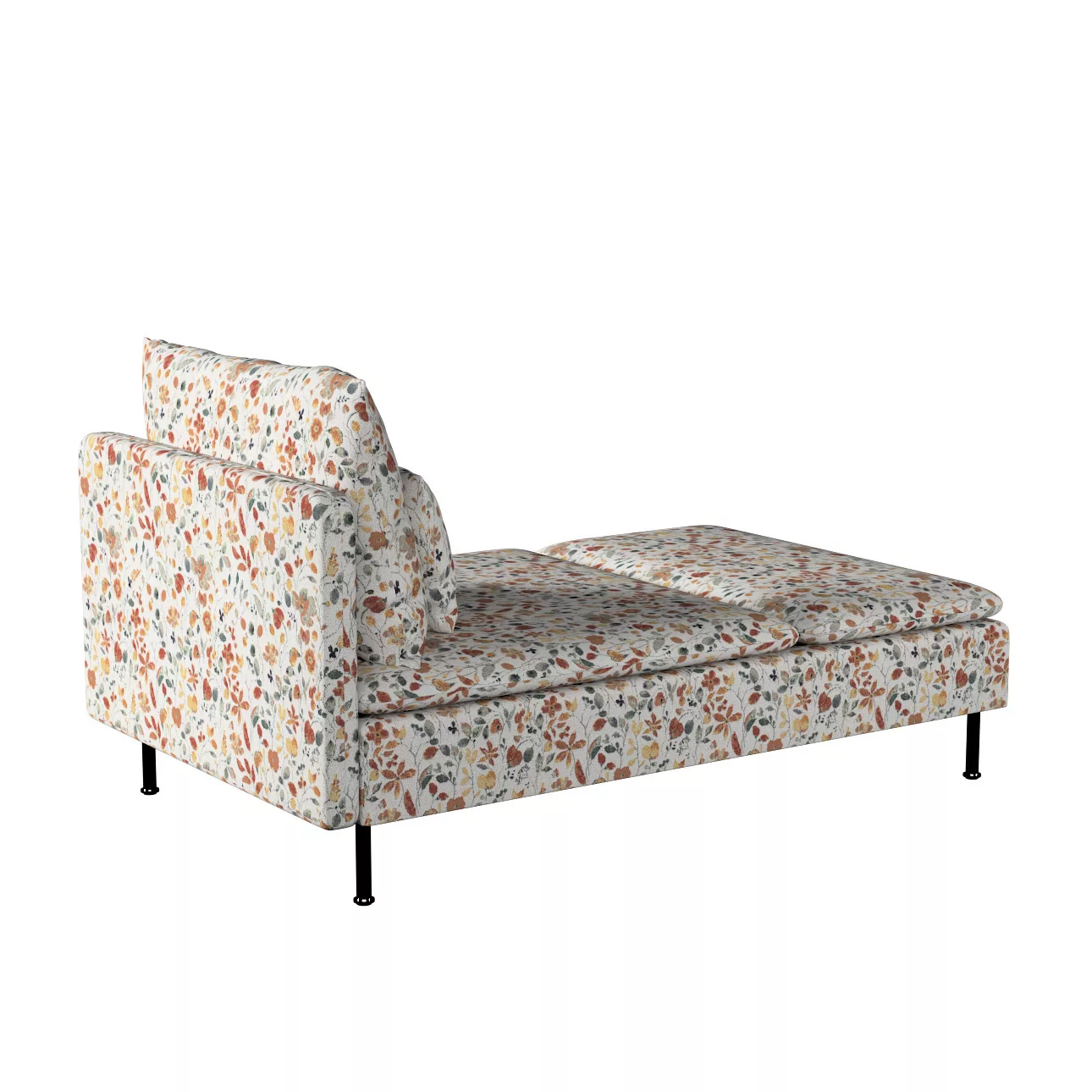 Bezug für Söderhamn Recamiere, orange-grün, Bezug für Recamiere, Cosy Home günstig online kaufen