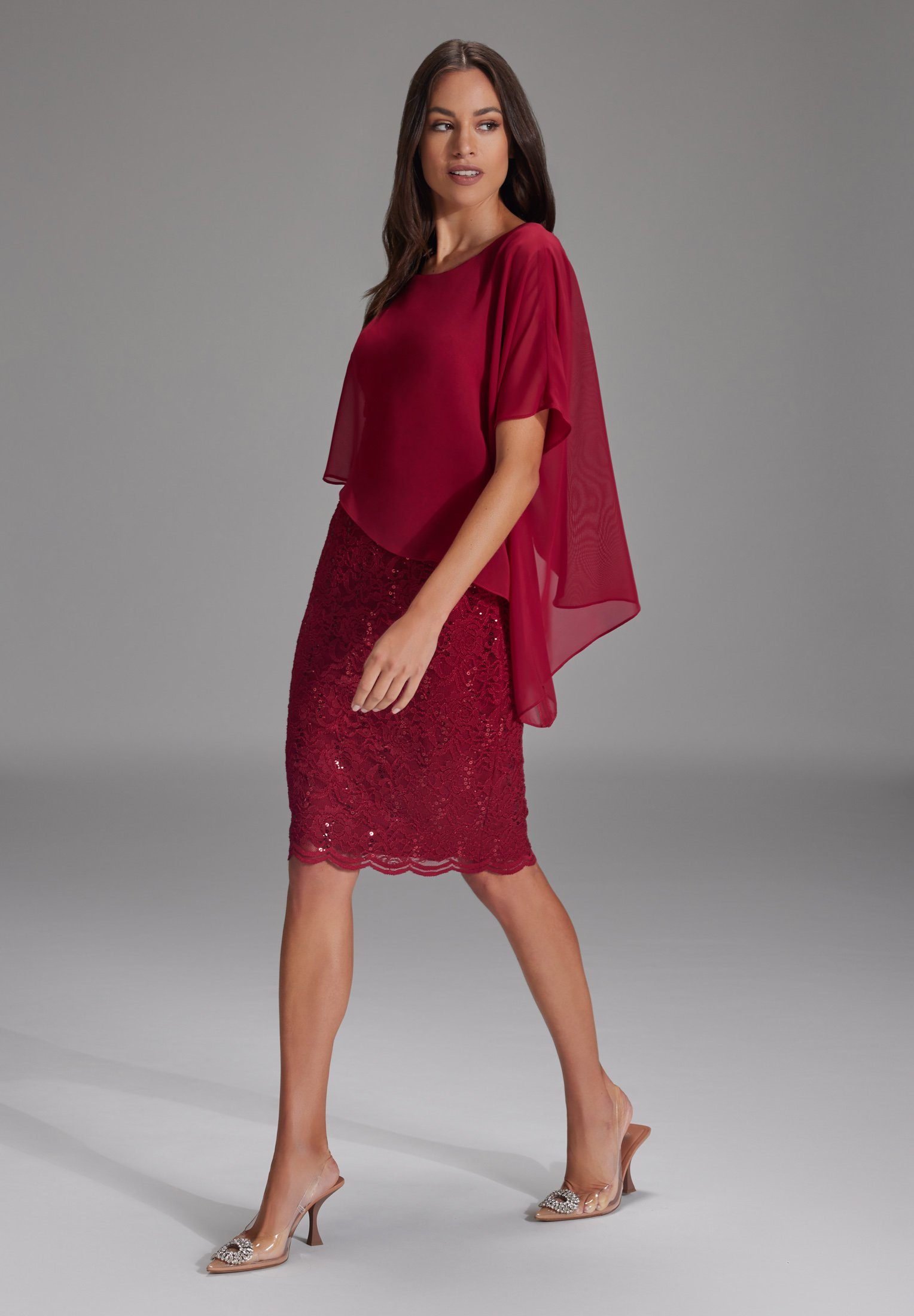 SWING Cocktailkleid Figurbetonte Passform günstig online kaufen
