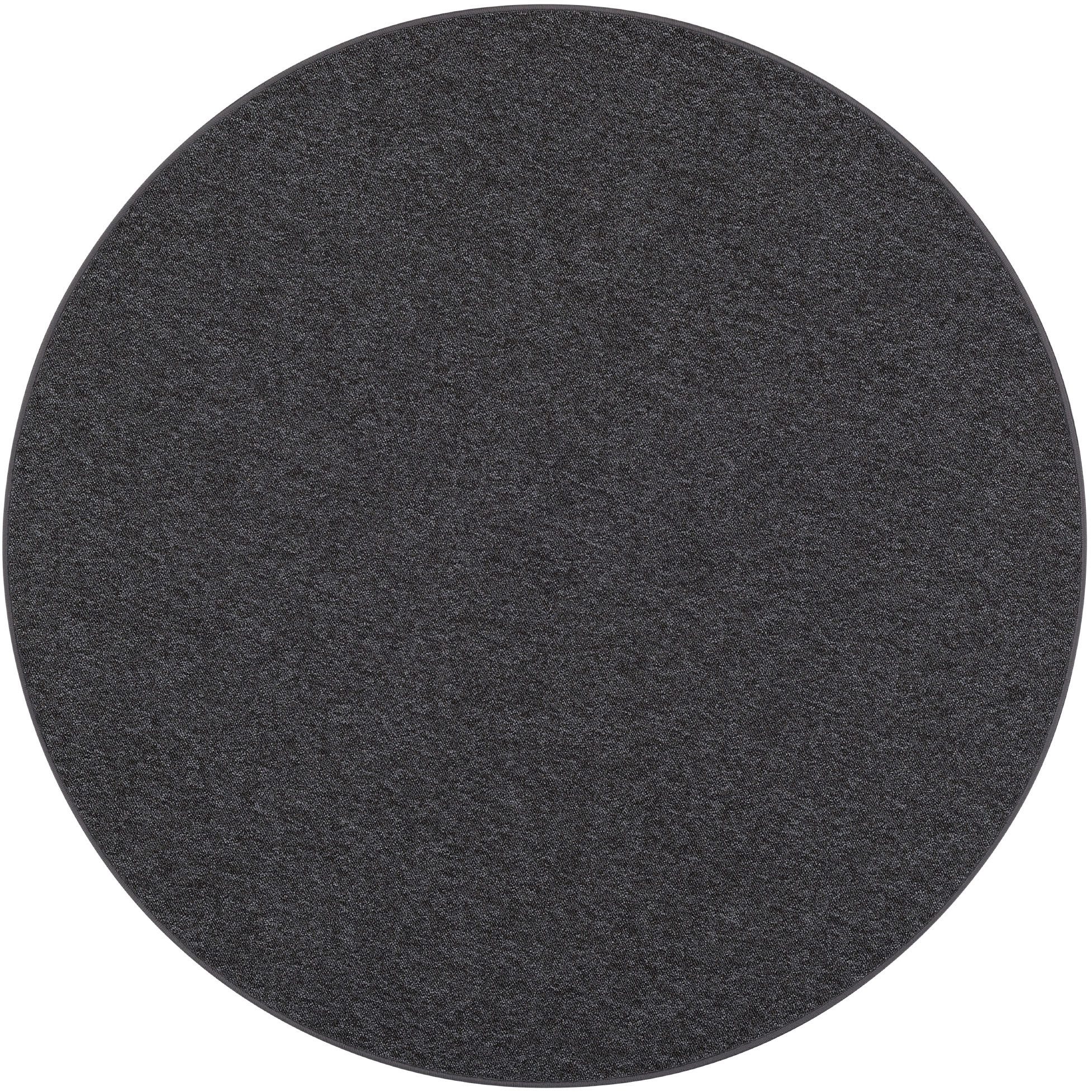 my home Teppich »Fortis, Schlinge, Made in Netherlands«, rund, 5 mm Höhe, U günstig online kaufen