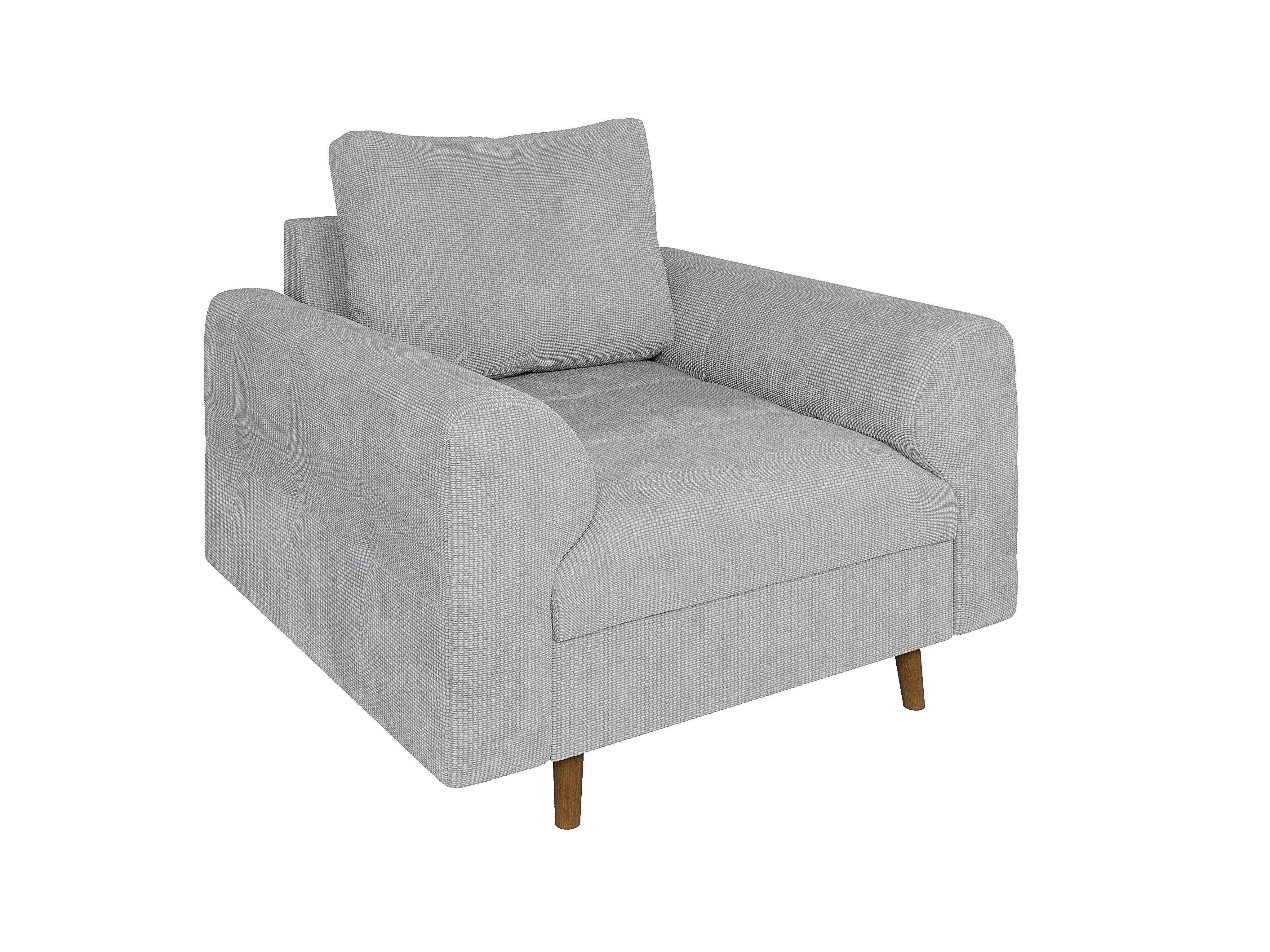S-Style Möbel Sessel Kristian mit Holzfüßen günstig online kaufen