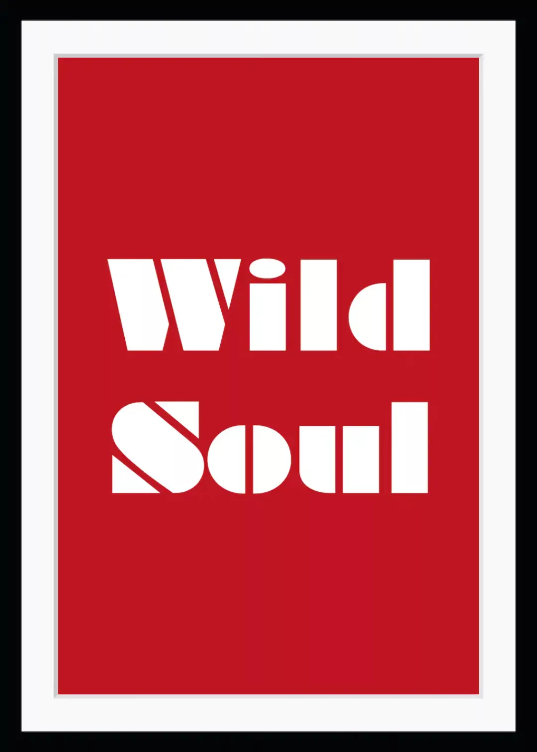 queence Bild "Wild Soul", Sprüche & Texte, Spruch, gerahmt günstig online kaufen
