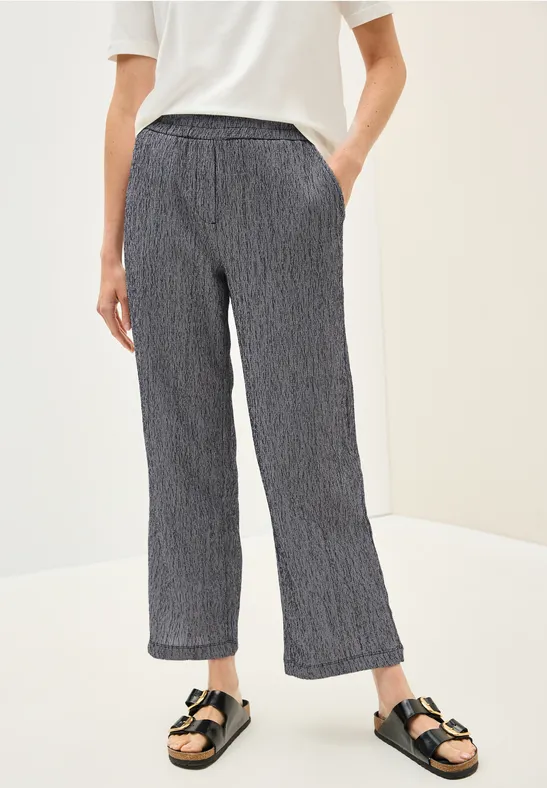 Cecil Stoffhose, High Waist günstig online kaufen