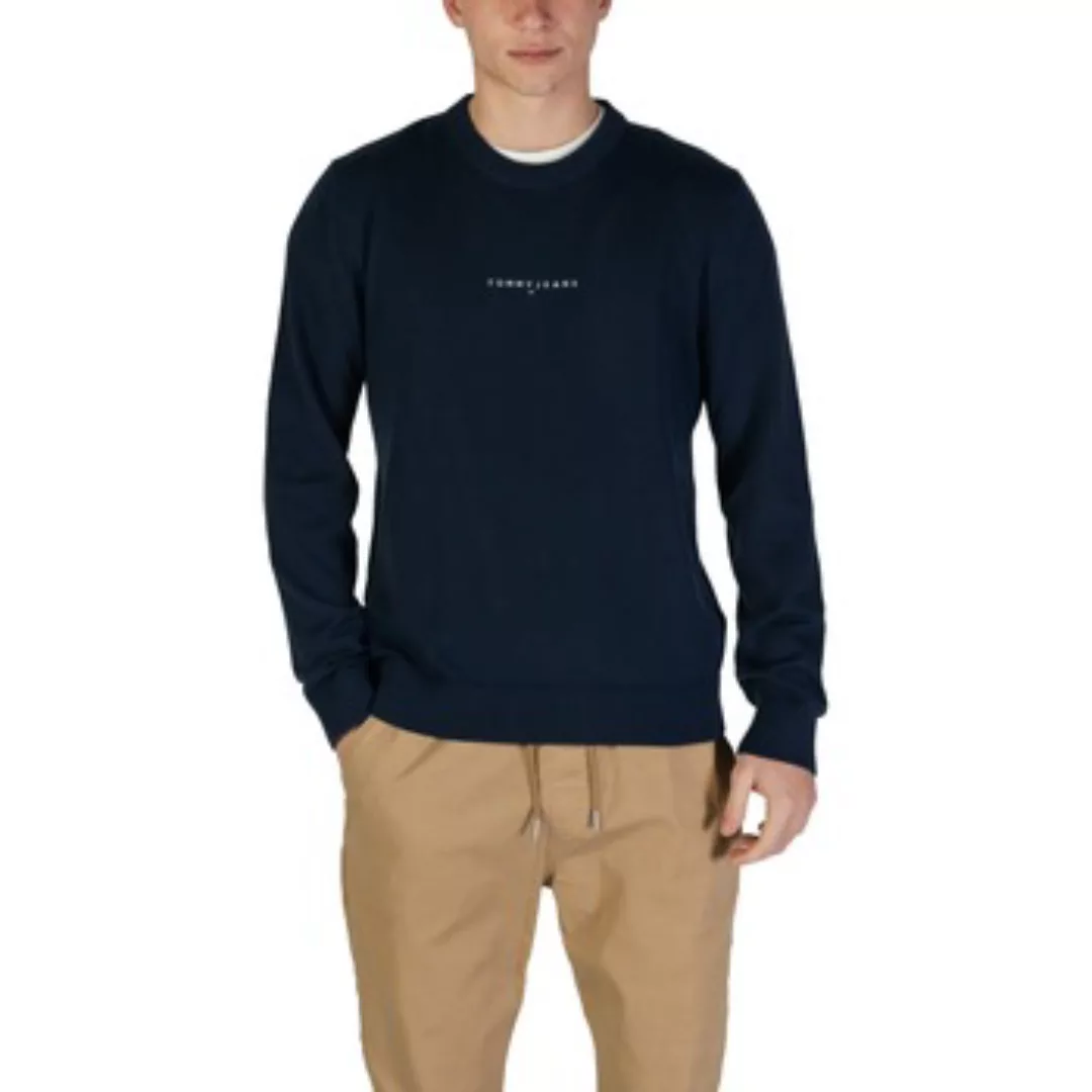 Tommy Jeans Strickpullover "TJM LINEAR SMALL CHEST SWEATER", mit Logoschrif günstig online kaufen